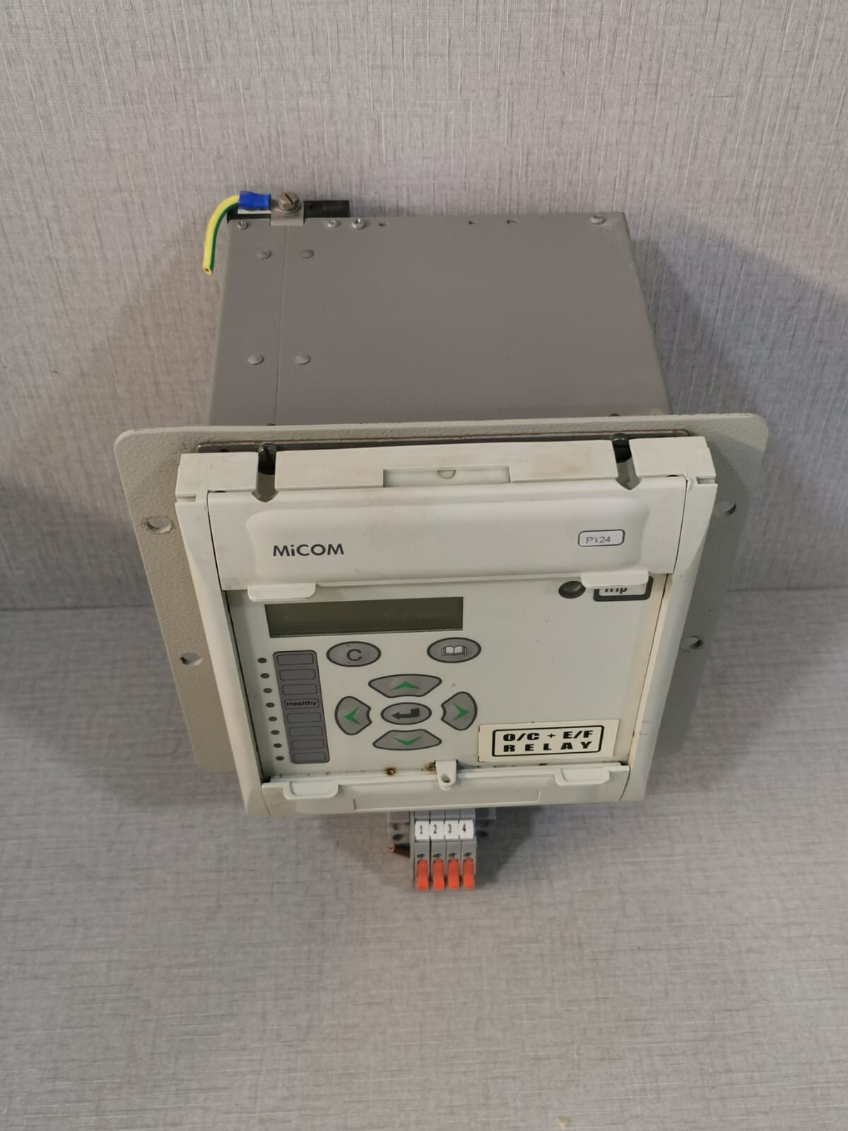 MICOM P124A11S0111 MiCOM Areva P124 Protection Relay P124A11S0111 - WITH DAMAGED PART 6