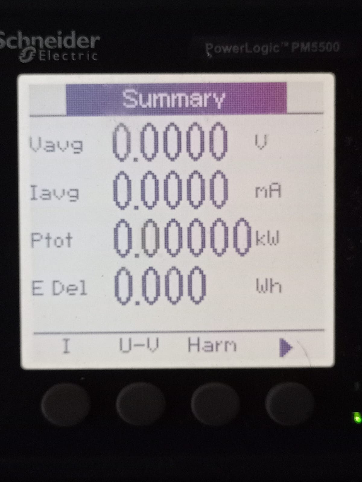Schneider Electric METSEPM5560 Schneider Electric PM5500 Power Logic METSEPM5560 (Screen Scratched) 3