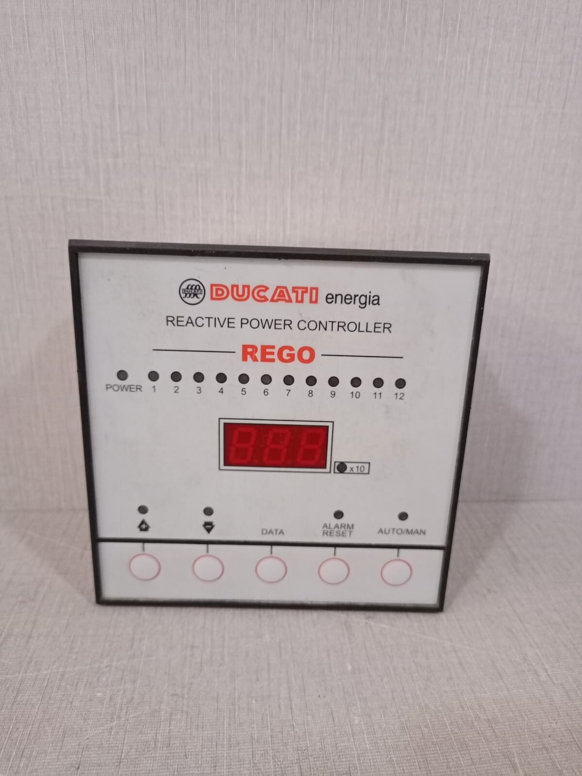 DUCATI REGO 12 DUCATI Energia REGO 12 Reactive Power Controller 2