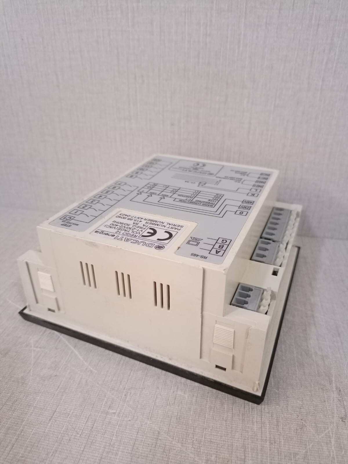 DUCATI REGO 12 DUCATI Energia REGO 12 Reactive Power Controller 6