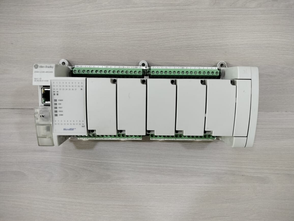 Allen-Bradley 280-LC50-48QWB Allen Bradley Micro 850 Controller 280-LC50-48QWB SER A FW 12.001 2