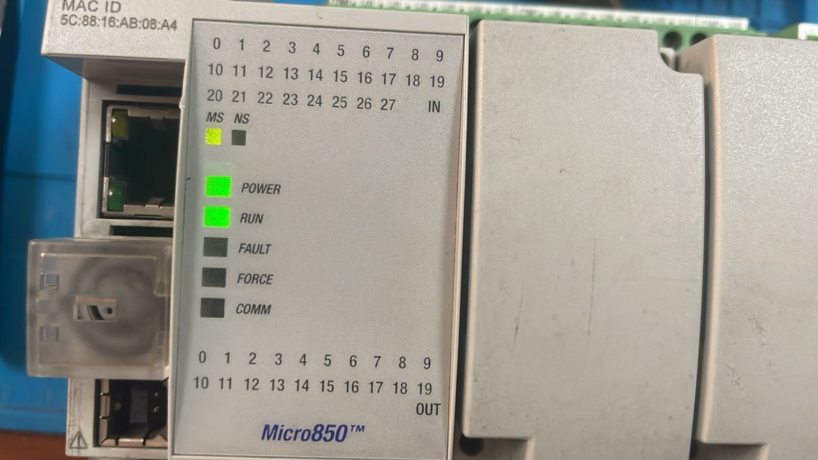 Allen-Bradley 2080-LC50-48QWB Allen Bradley Micro850 Controller 2080-LC50-48QWB SER B FW 12.011 2