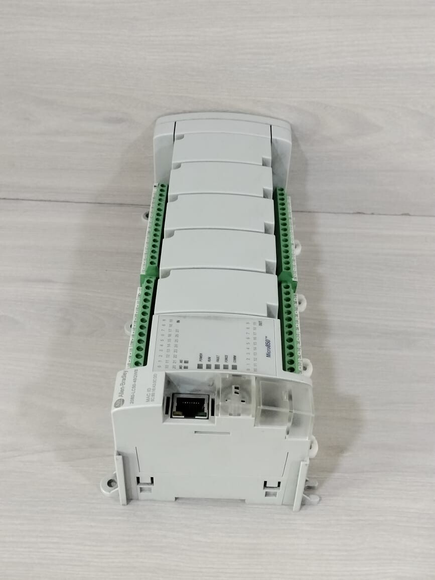 Allen-Bradley 2080-LC50-48QWB Allen Bradley Micro850 Controller 2080-LC50-48QWB SER B FW 12.011 7
