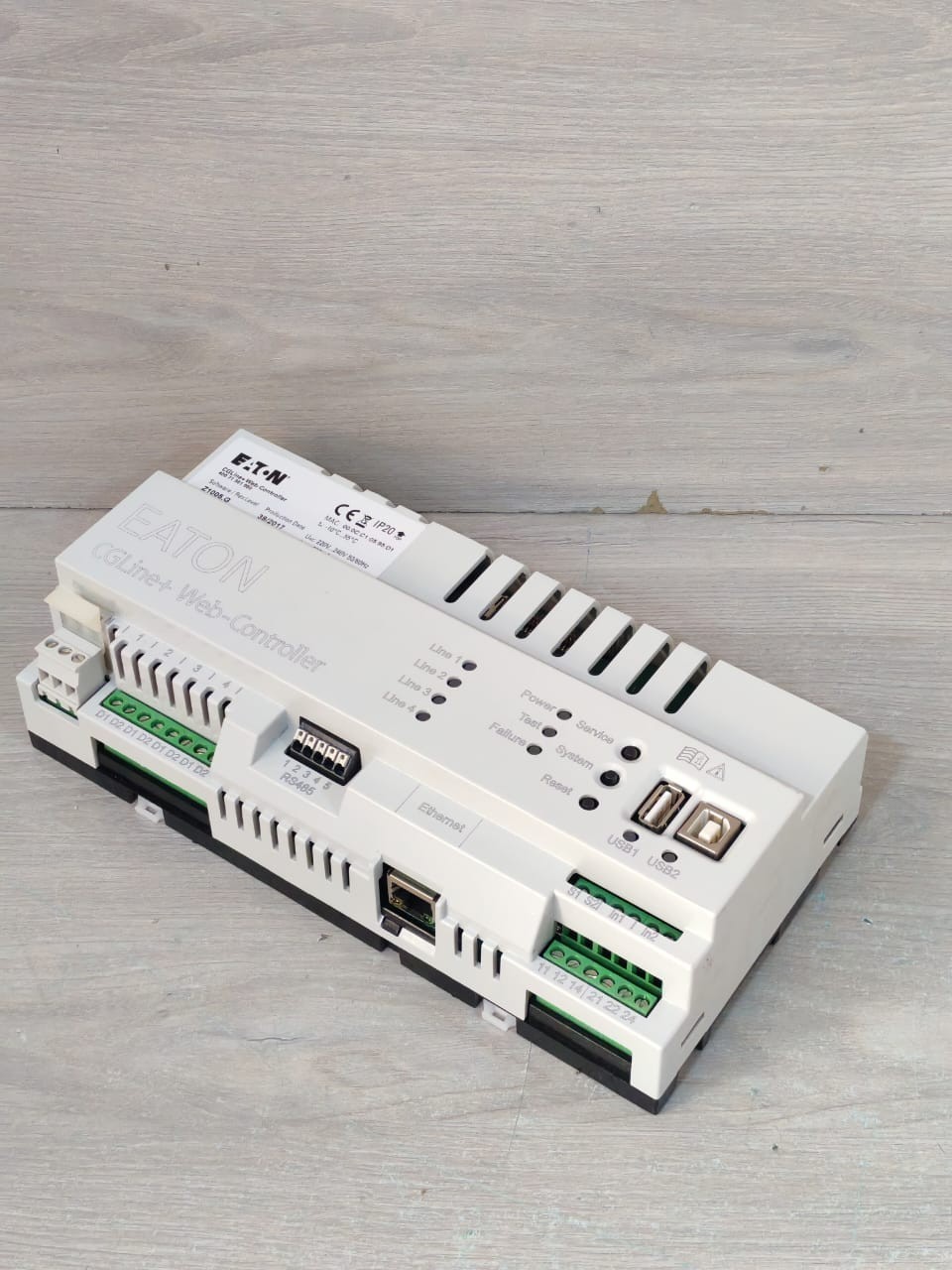 EATON CGLine+Web-Controller 400 71 361 050 EATON CGLine+Web-Controller 400 71 361 050 Software Rev,Level D Z1005.G/Z1000.G 6