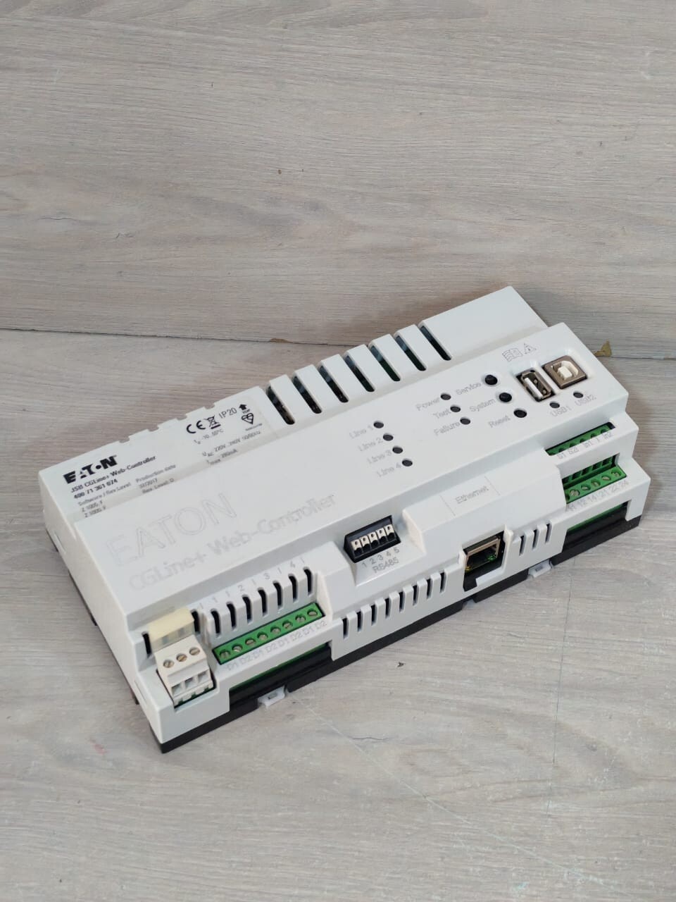 EATON Z1005.F / Z 1000.F REV.D EATON JSB CGLine+Web-Controller 400 71 361 074 Software Rev,Level Z1005.F REV.D 7
