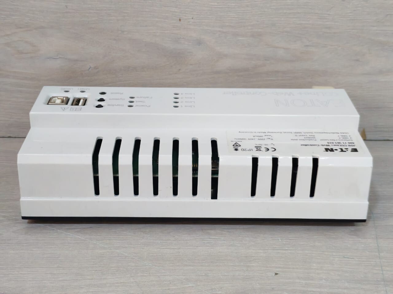 EATON Z1005.F / Z 1000.F REV.D EATON JSB CGLine+Web-Controller 400 71 361 074 Software Rev,Level Z1005.F REV.D 10