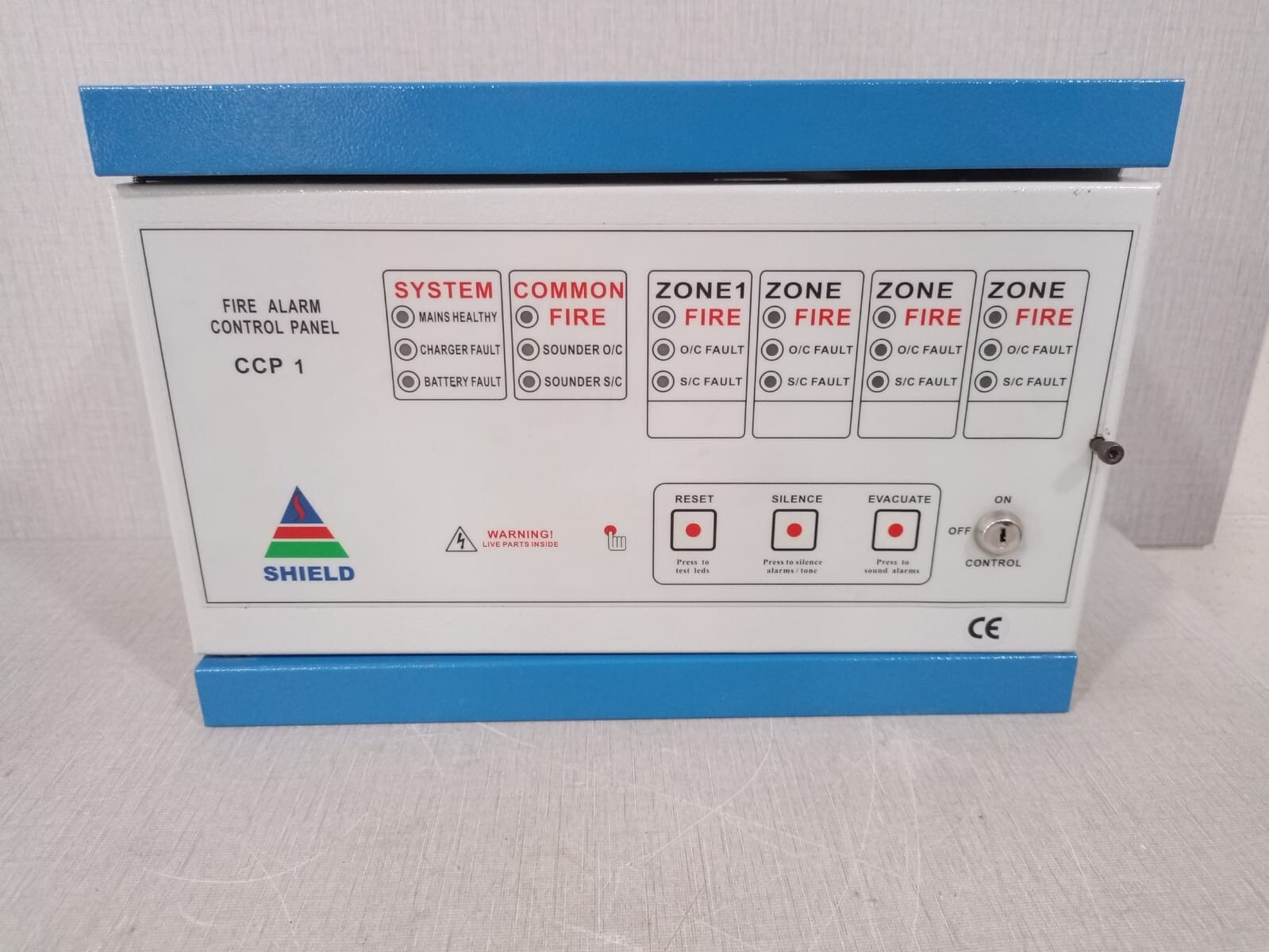 SHIELD CCP-02 V1 SHIELD CCP 1 FIRE ALARM CONTROL PANEL CCP-02 V1 4