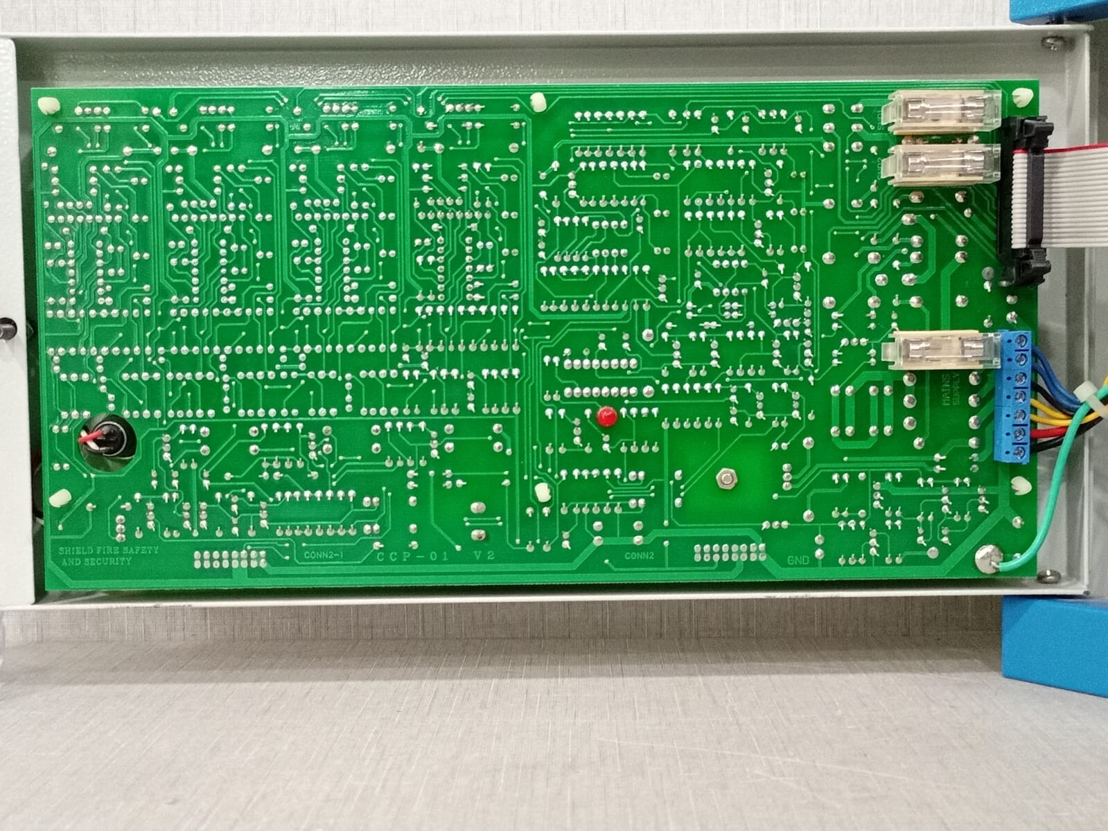 SHIELD CCP-02 V1 SHIELD CCP 1 FIRE ALARM CONTROL PANEL CCP-02 V1 6