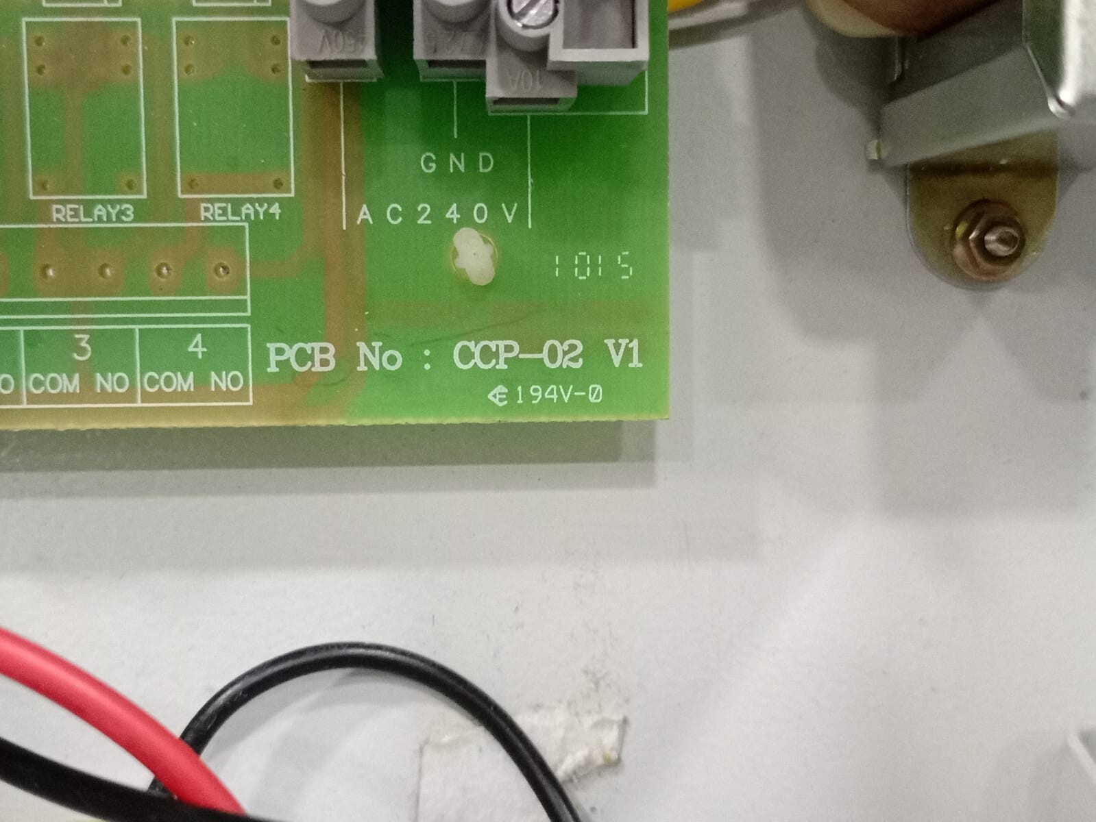 SHIELD CCP-02 V1 SHIELD CCP 1 FIRE ALARM CONTROL PANEL CCP-02 V1 8