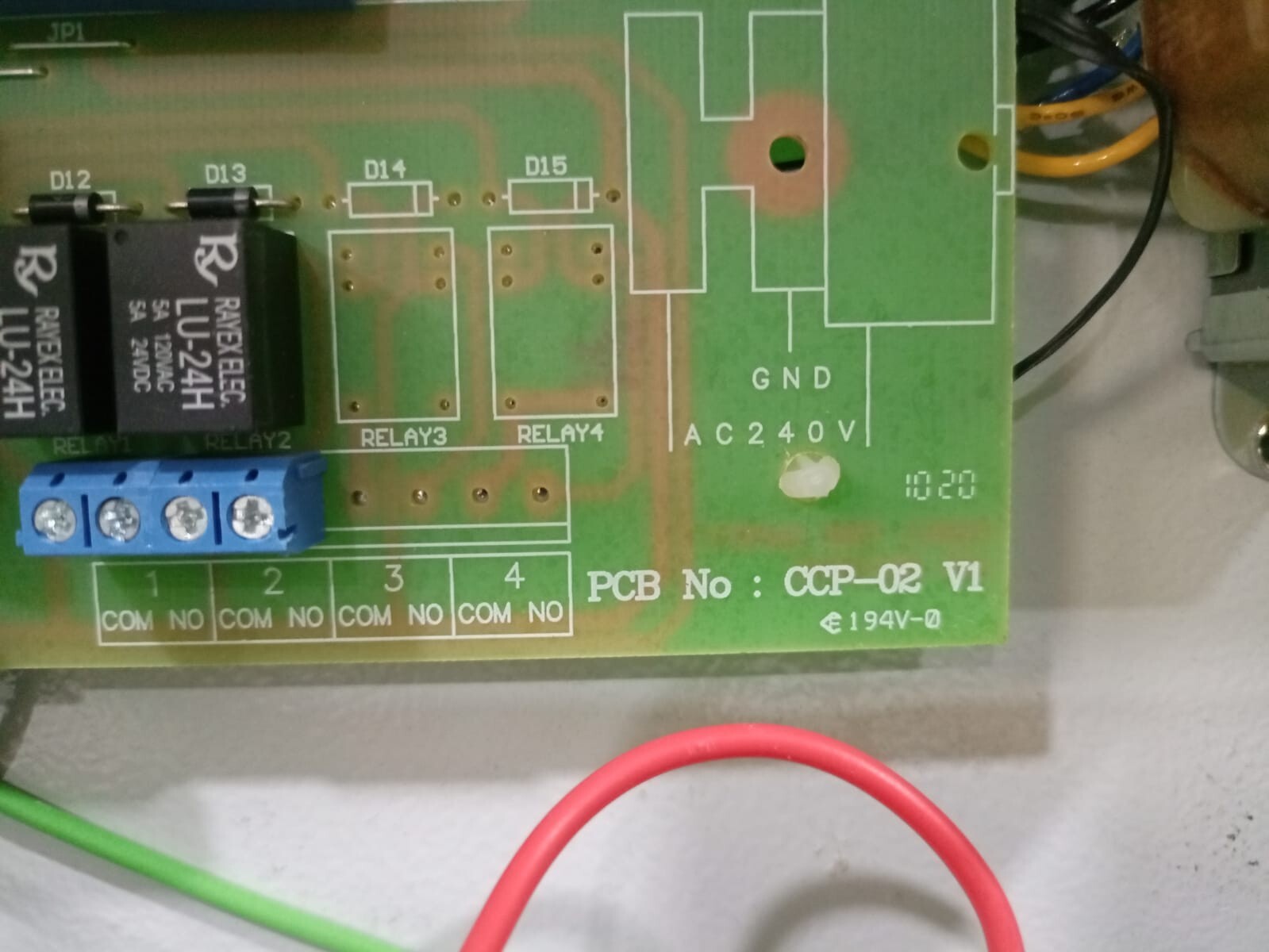 SHIELD CCP-02 V1 SHIELD CCP 2 FIRE ALARM CONTROL PANEL CCP-02 V1 4