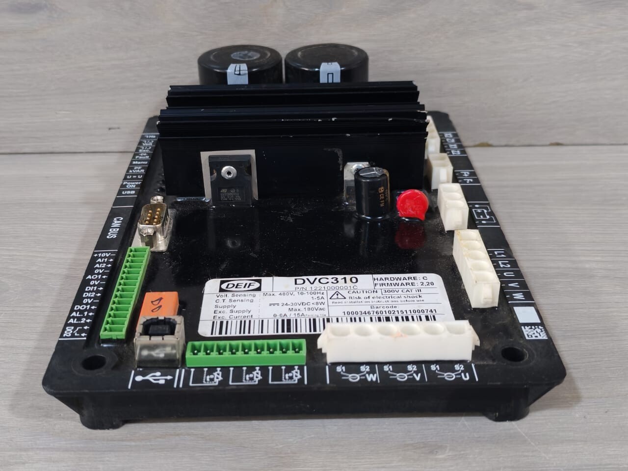 DEIF 1221000001C DEIF DVC310 Digital Voltage Controller 1221000001C 7