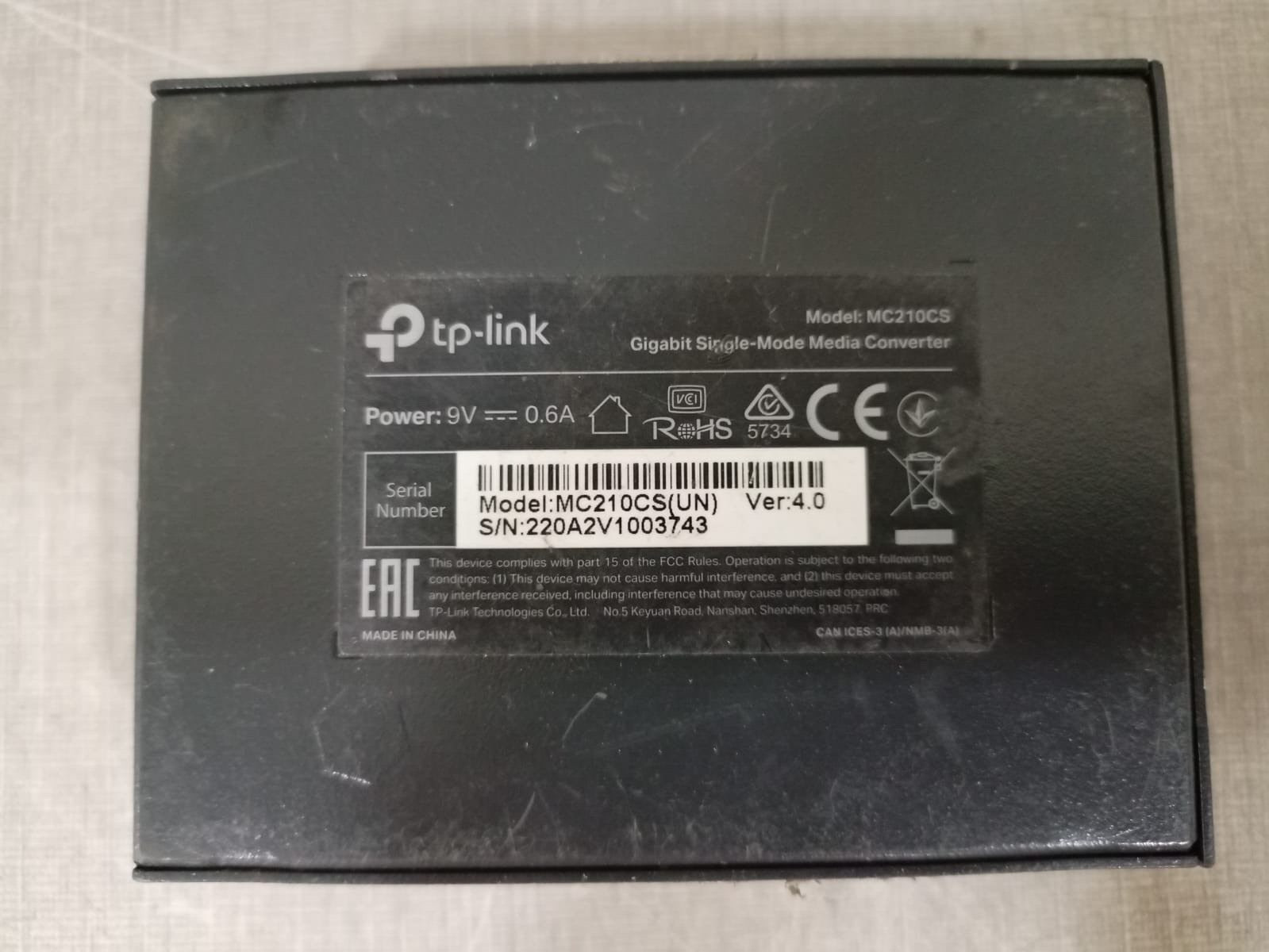 Ptp-link MC210CS Ptp-link MC210CS Gigabit Ethernet Media Converter 3