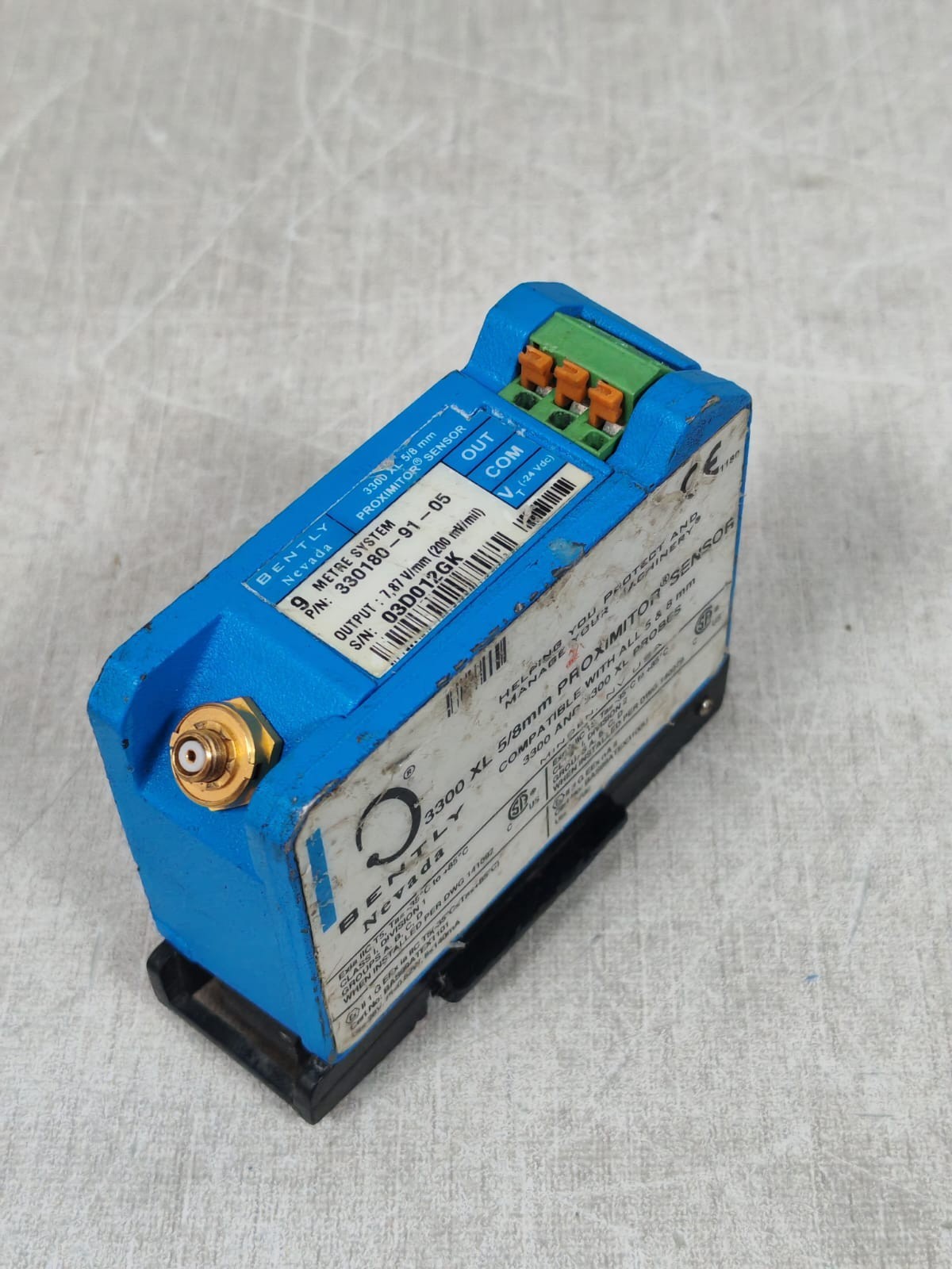 Bently Nevada 330180-91-05 BENTLY NEVADA 3300 XL 5/8 MM PROXIMITOR SENSOR 330180-91-05 4
