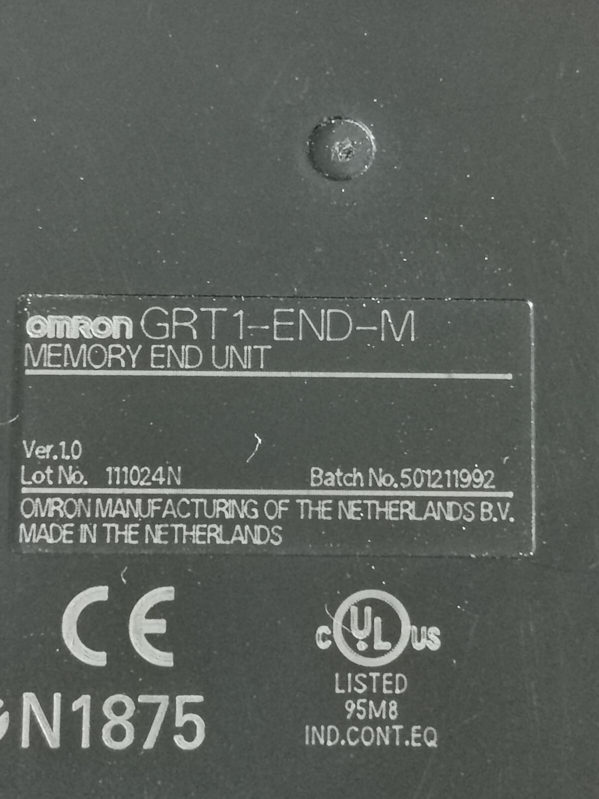 Omron GRT1-END-M Omron GRT1-END-M PLC Module Profinet Smart Slice 4