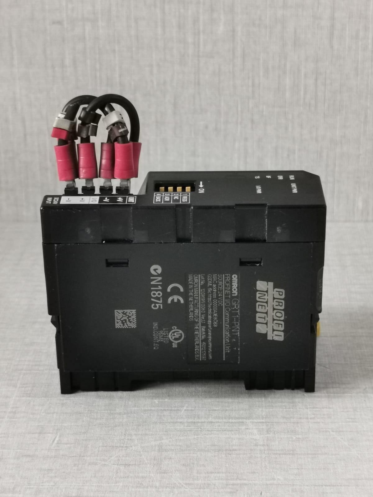 Omron GRT1-PNT OMRON GRT1-PNT Profinet I/O Communication Unit 24VDC 6