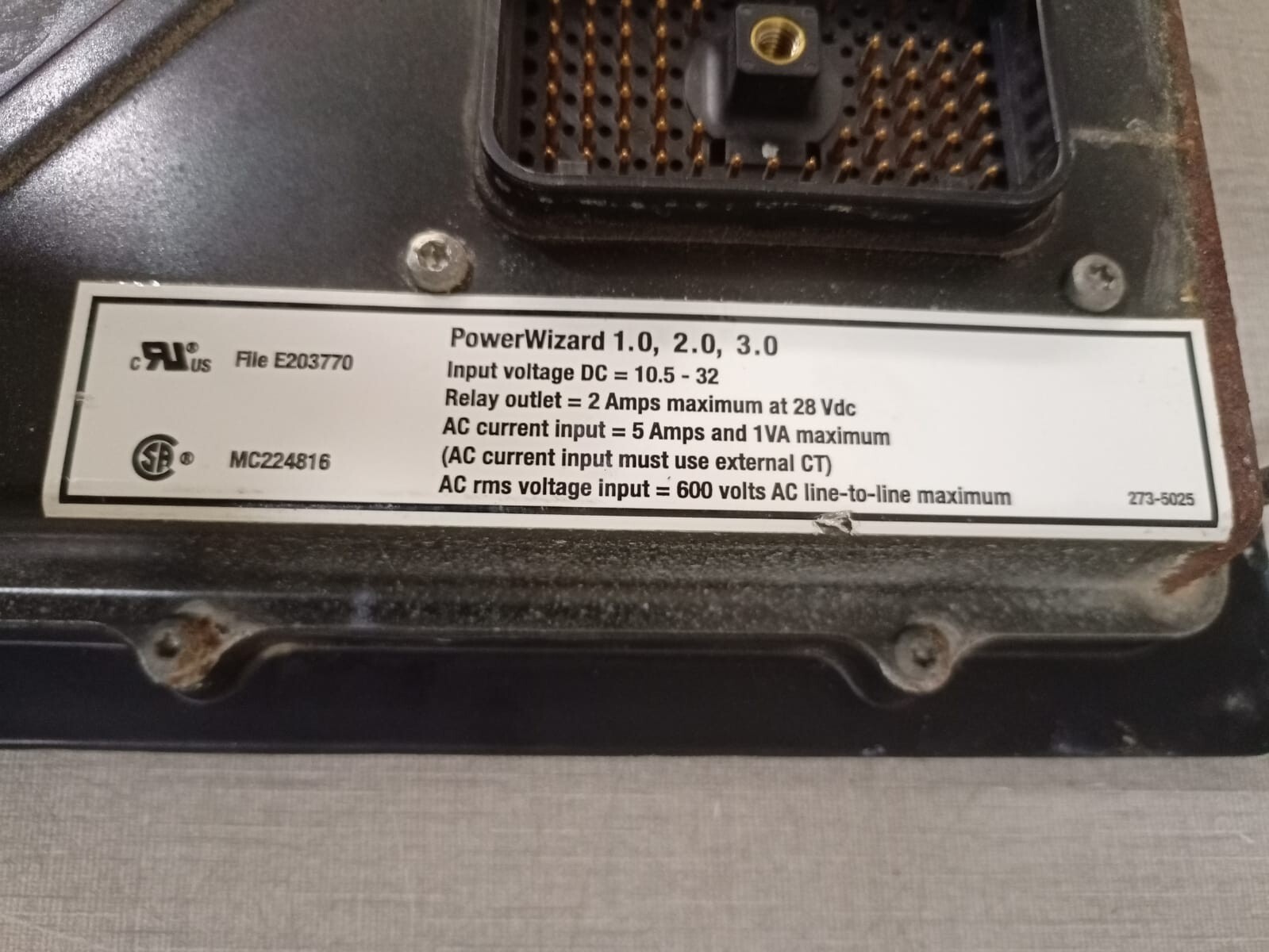 OLYMPIAN 1.0 OLYMPIAN PowerWizard 1.0 P/N 233-1680-05 PowerWizard 1.0,2.0,3.0 2