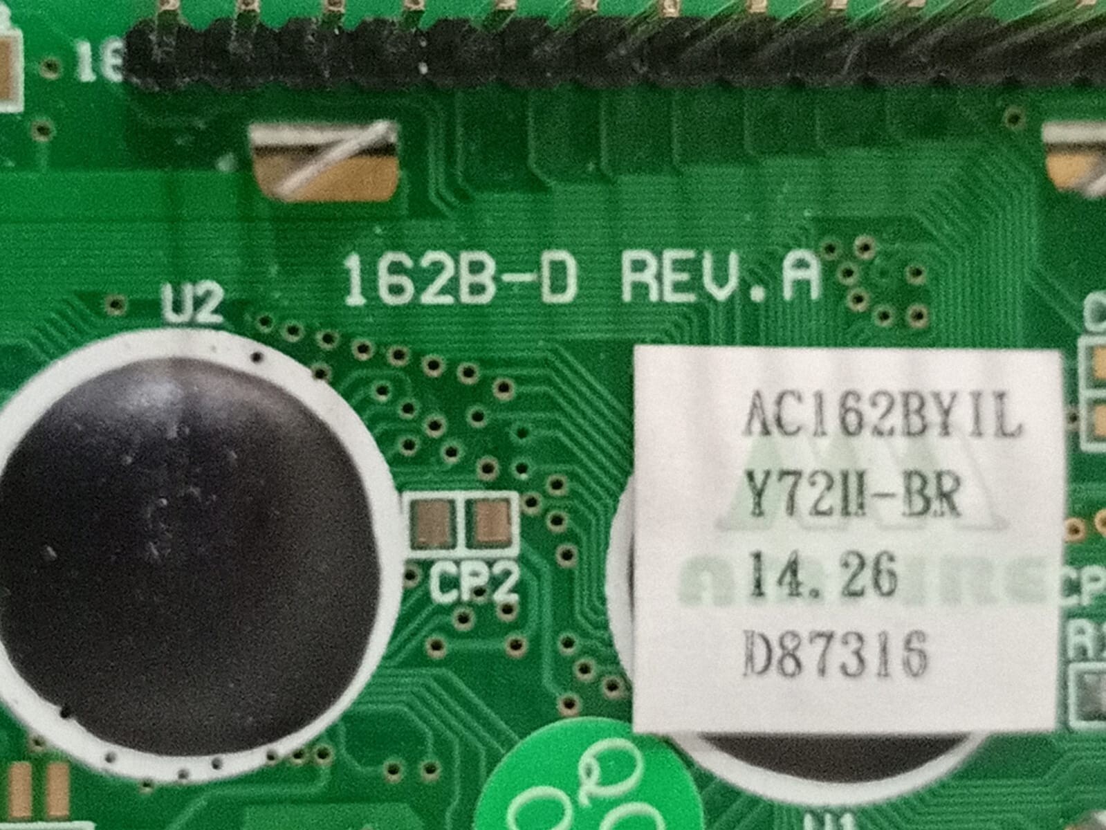 LCD AC162B BANNSAN BS-6 LCD AC162B 162B-D REV.A 3