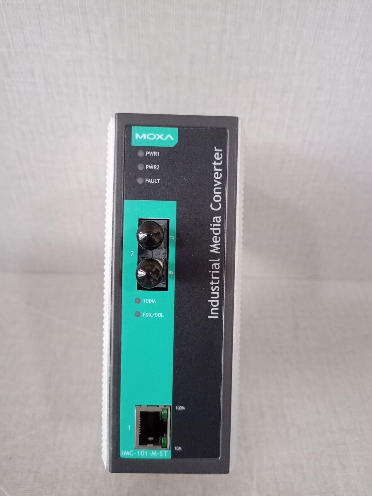 Moxa IMC-101-M-ST MOXA IMC-101-M-ST V2.3.1 INDUSTRIAL MEDIA CONVERTER 12-45VDC 24VDC 2