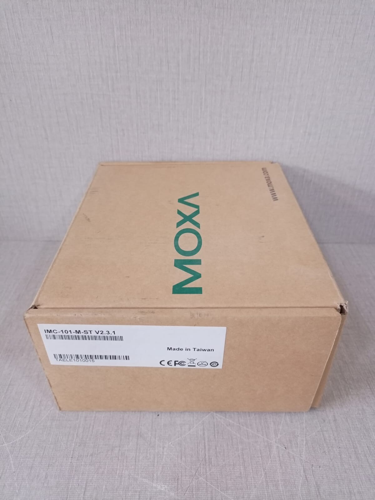 Moxa IMC-101-M-ST MOXA IMC-101-M-ST V2.3.1 INDUSTRIAL MEDIA CONVERTER 12-45VDC 24VDC 7
