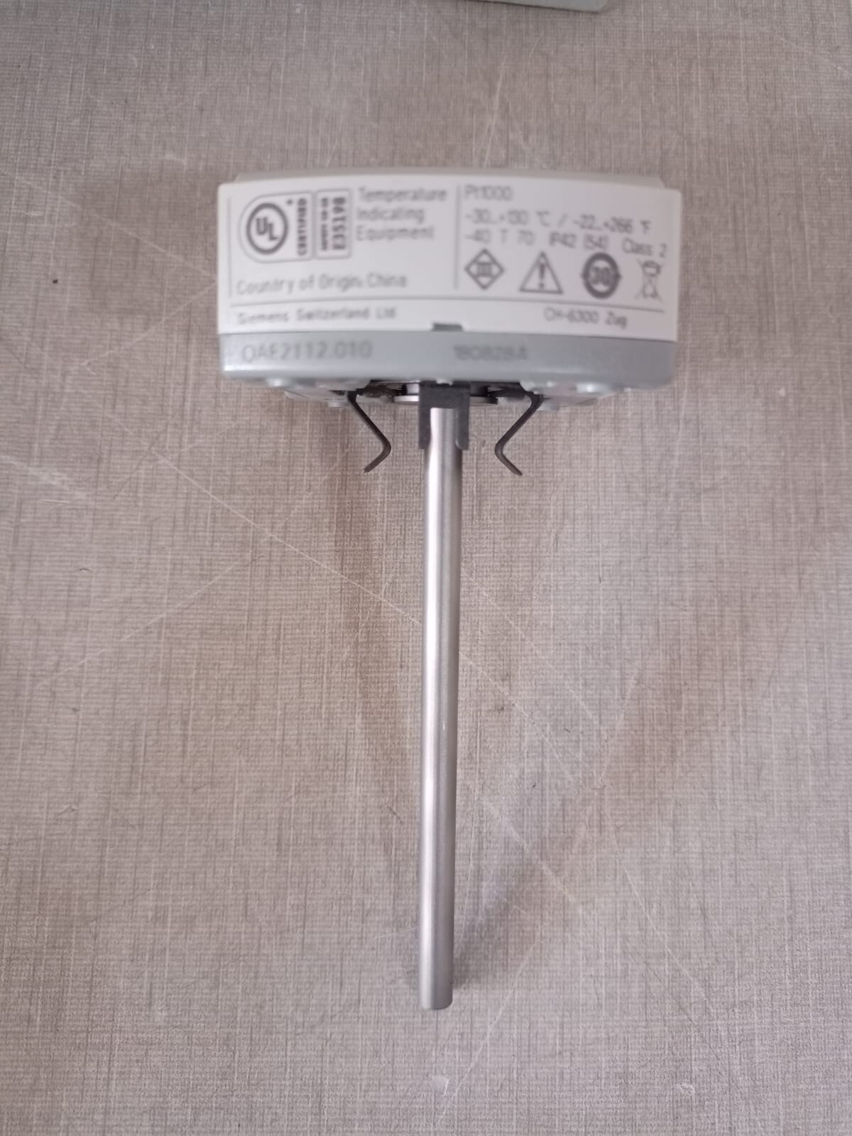 Siemens QAE2112.010 SIEMENS QAE2112.010 Immersion Temperature Sensor 3