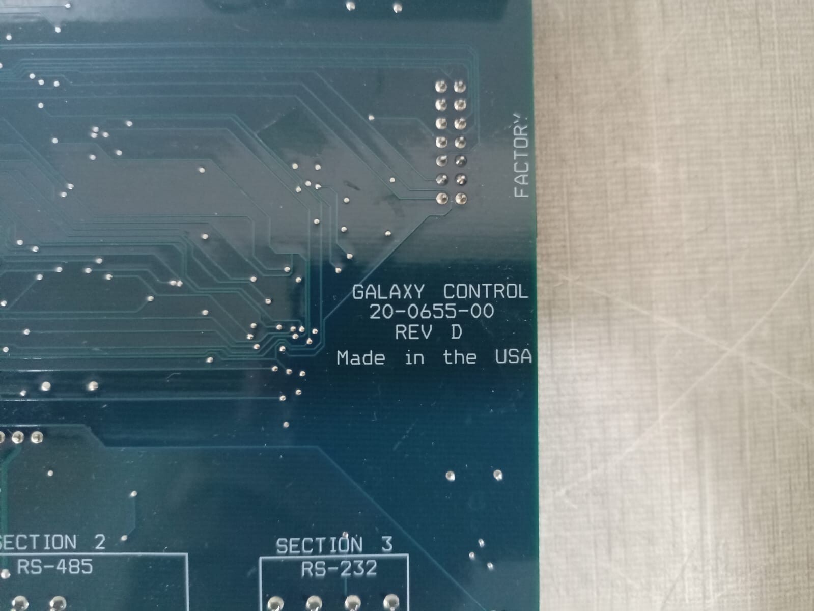 GALAXY CONTROL 20-0655-00 GALAXY CONTROL 20-0655-00 REV D 3