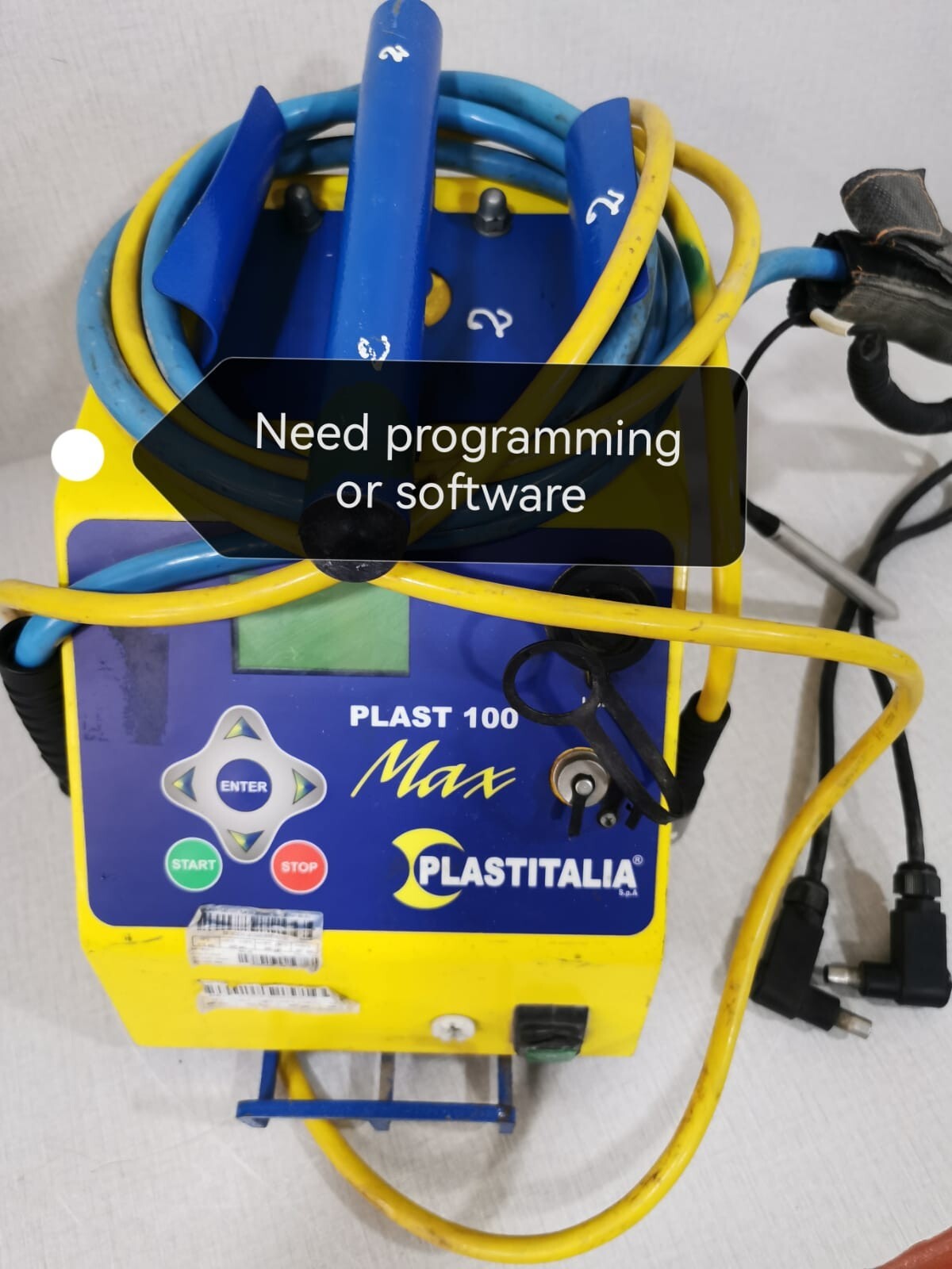 PLASTITALIA PLAST-100 PLASTITALIA PLAST 100 MAX ELECTROFUSION WELDING MACHINE - NEED A SOFTWARE 2
