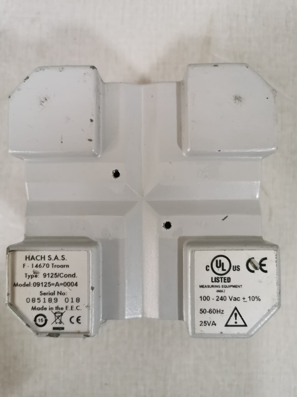 Hach ANALYZER9125 Hach Ultra Polymetron 9100 Analyzer 9125 Conductivity Transmitter 5