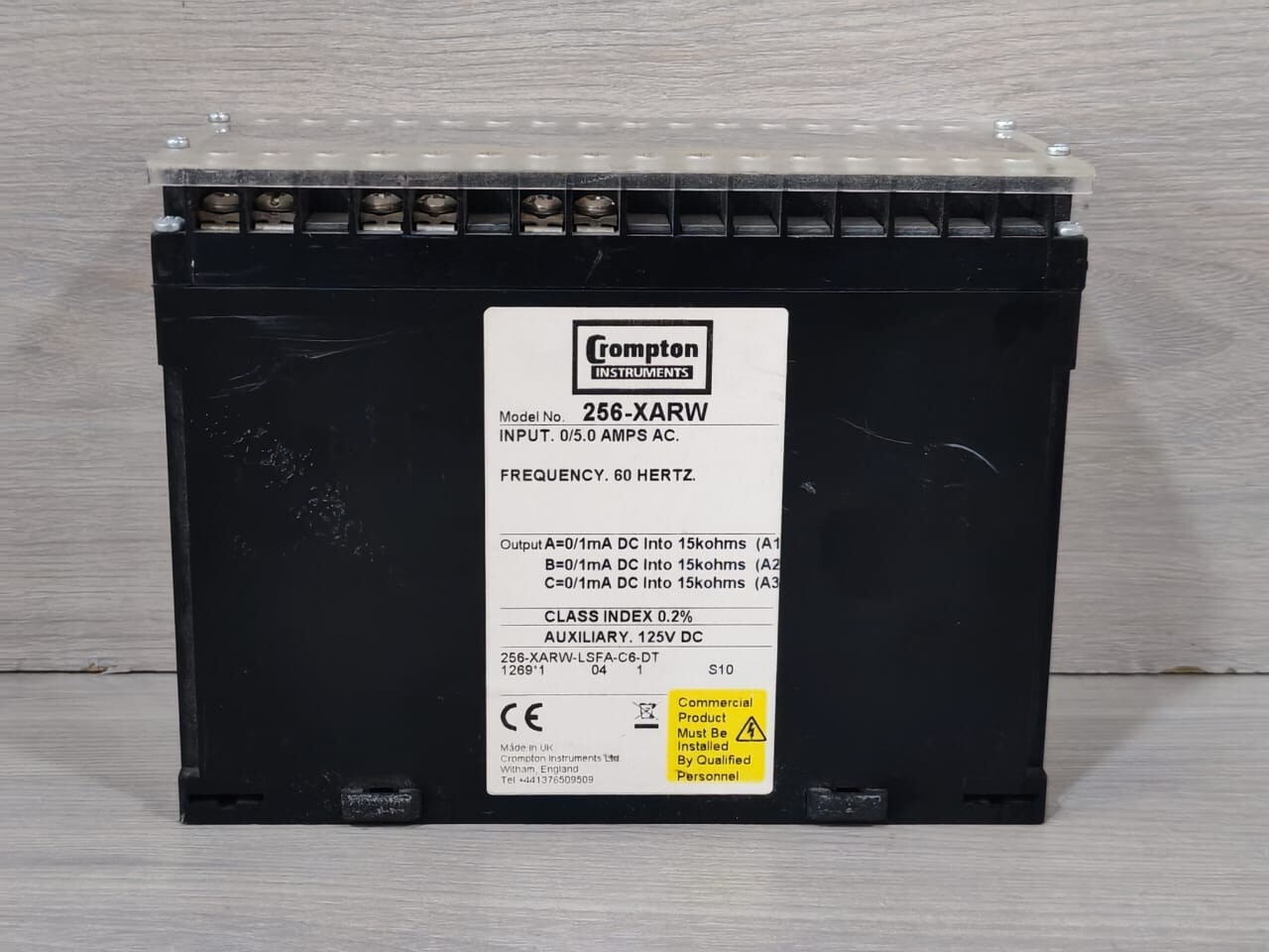 CROMPTON 256-XARW-LSFA-C6-DT CROMPTON 256-XARW-LSFA-C6-DT 125VDC PALADIN ADVANTAGE 7