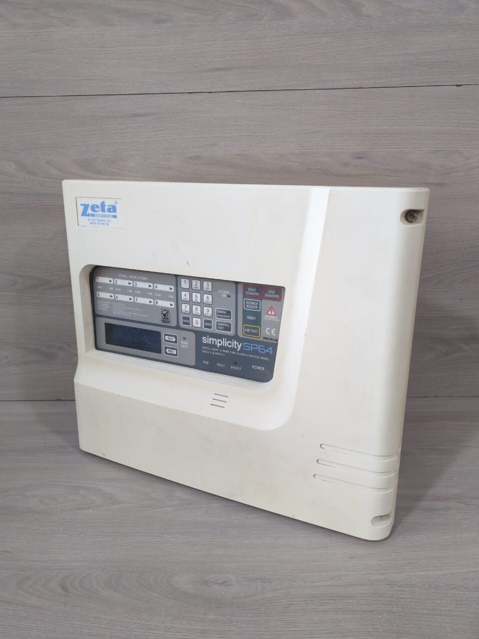 ZETA SP64/P-2 ZETA Simplicity SP64 Intelligent 2-Wire Fire Alarm Control Panel / SP64/P-2 5