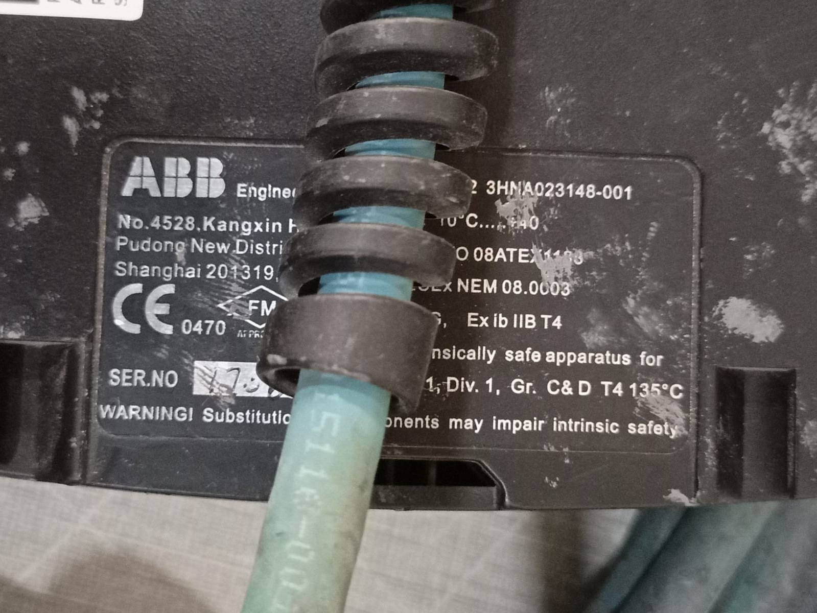 ABB 3HNA023148-001 Abb PTPU-02 3HNA023148-001 Paint Teach Pendant 2