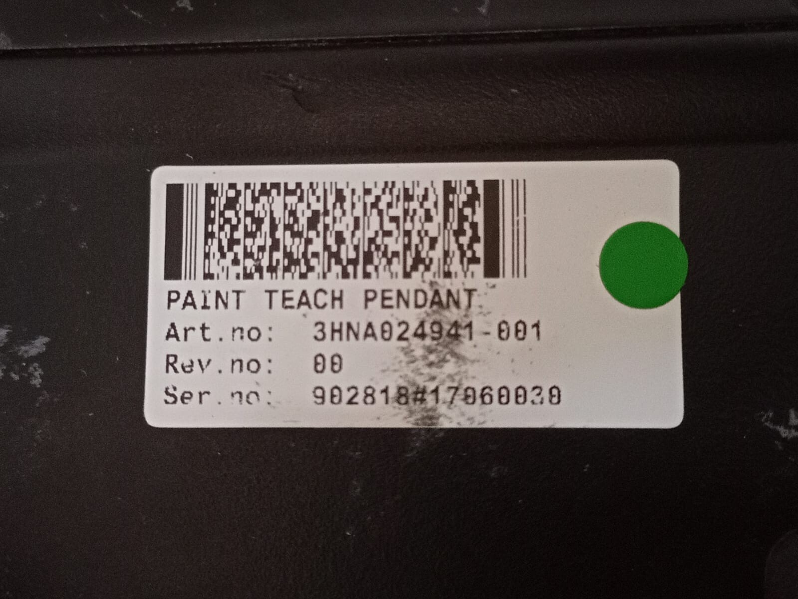 ABB 3HNA023148-001 Abb PTPU-02 3HNA023148-001 Paint Teach Pendant 6
