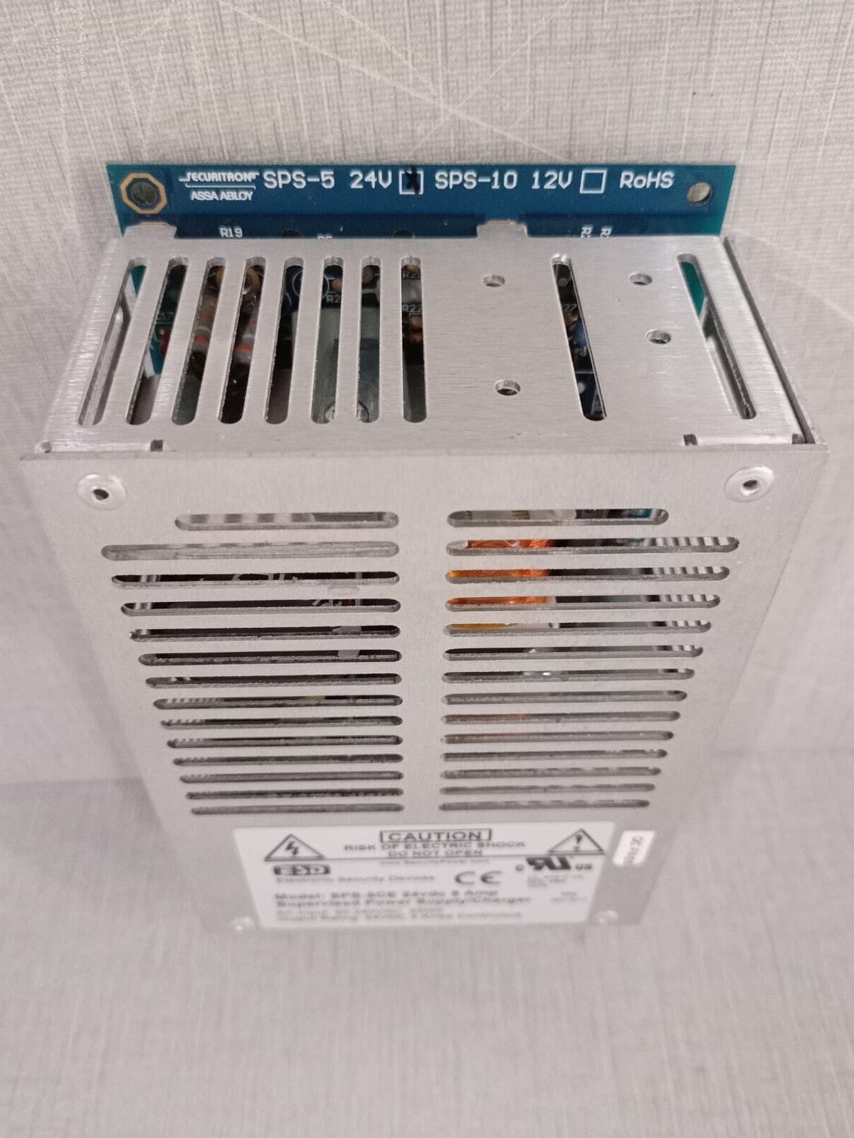 C&E SPS-5CE Electronic Security Devices SPS-5CE 5A Supervised Power Supply/Charger 4