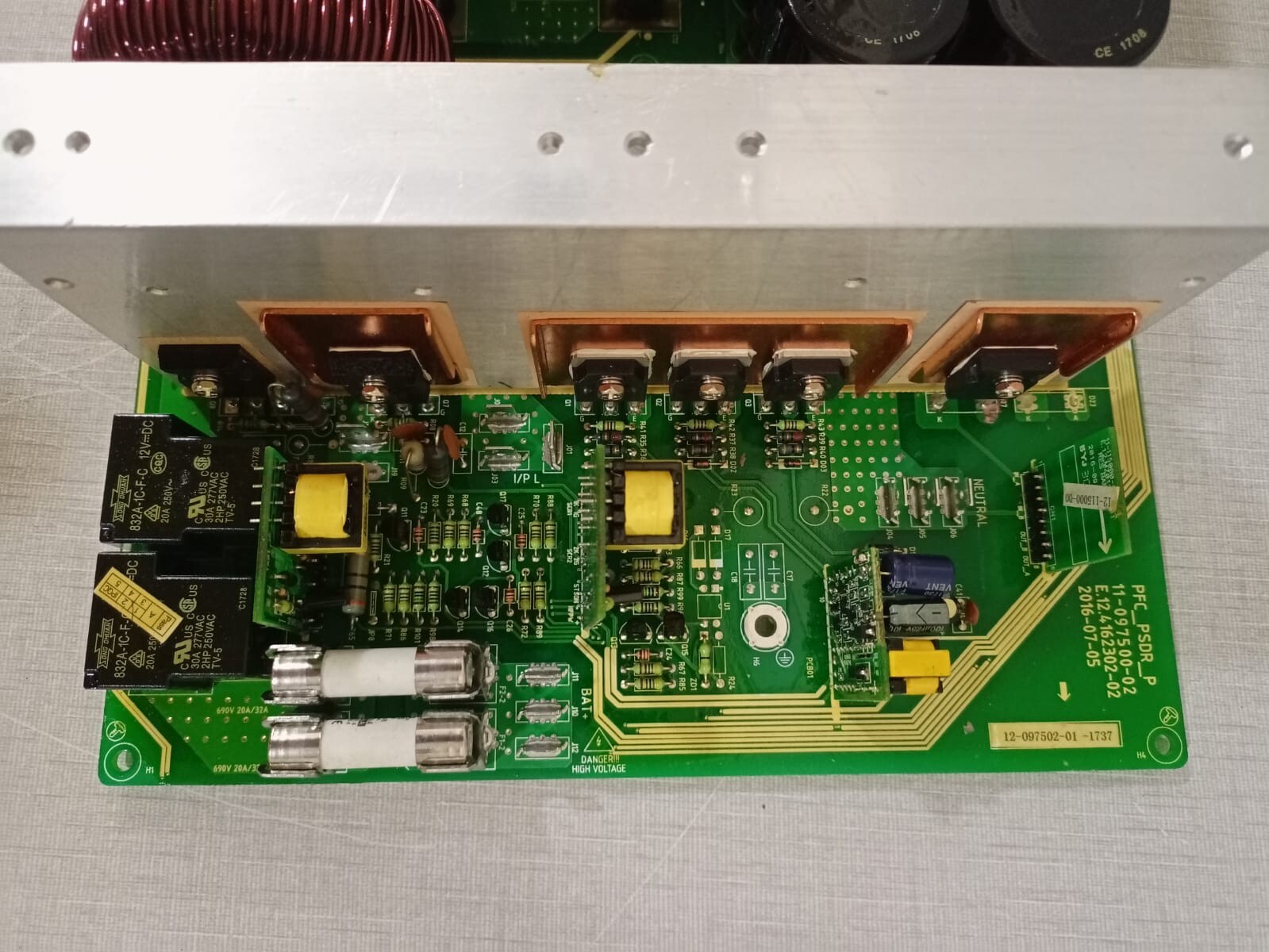 PCB PFC_PSDR_P / 11-097500-02 / E.12.4162302-02 PFC_PSDR_P / 11-097500-02 / E.12.4162302-02 Power Supply Printed Circuit Board 9