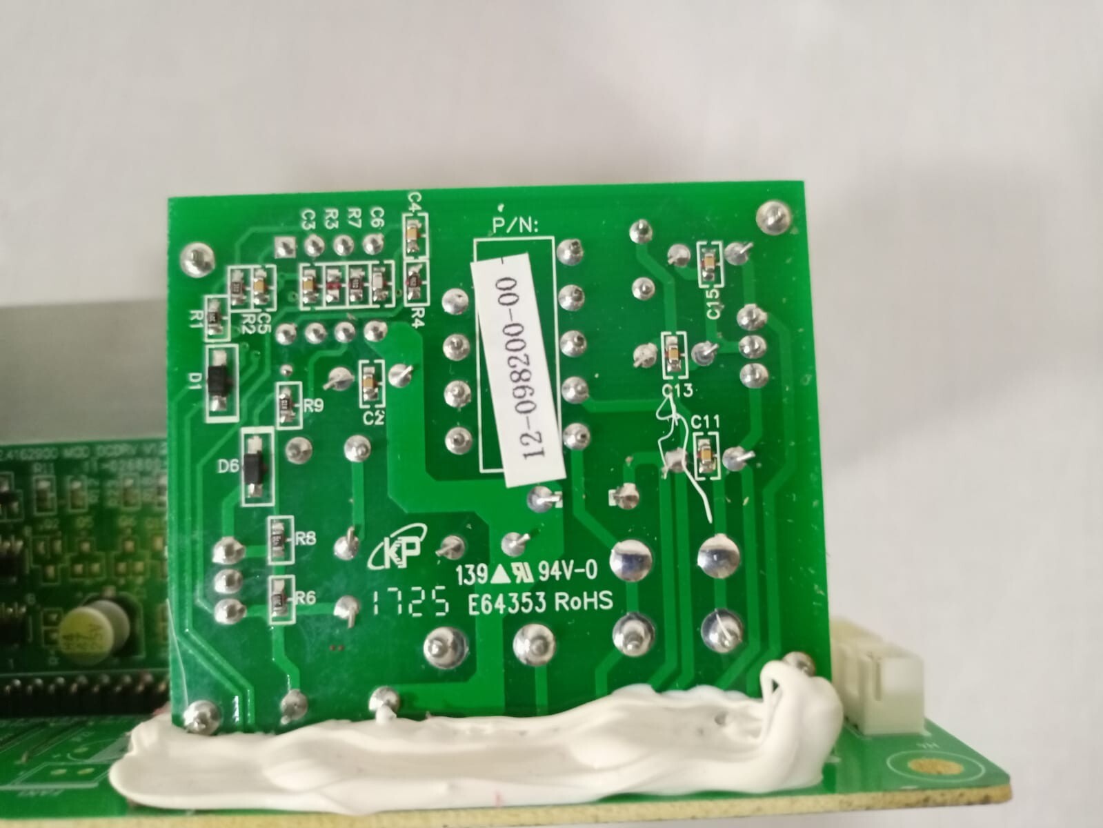 1KVA 092200 1KVA PSDR / 1KVA_PSDR E.11.9001600-00 / 12-092200-01-1738 PRINTED CIRCUIT BOARD 7