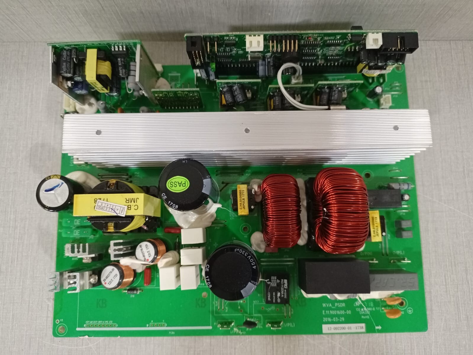 1KVA 092200 1KVA PSDR / 1KVA_PSDR E.11.9001600-00 / 12-092200-01-1738 PRINTED CIRCUIT BOARD 8