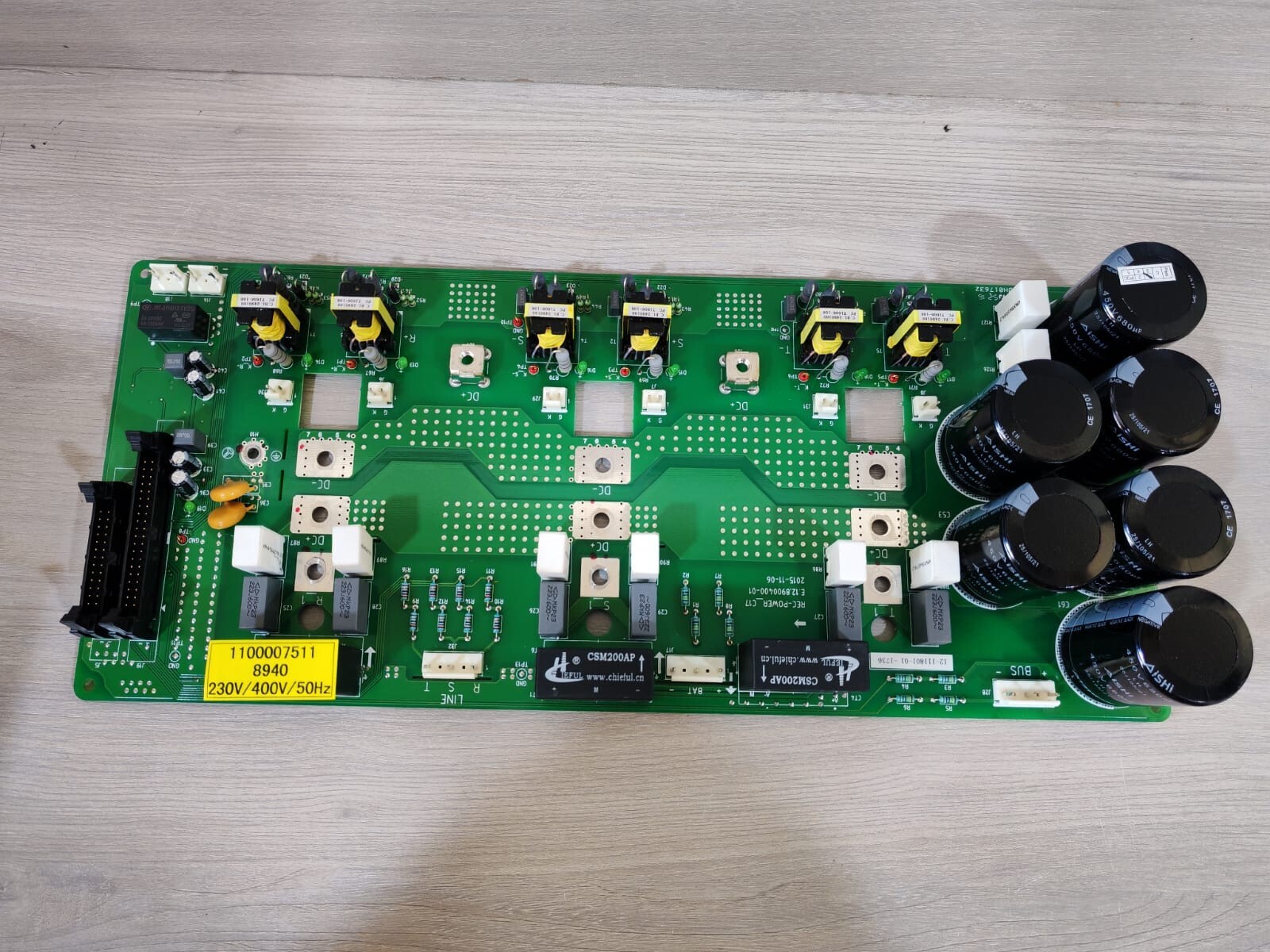 PCB REC-POWER_C17 / E.12.890040-01 REC-POWER_C17 / E.12.890040-01 Power Supply Printed Circuit Board 6