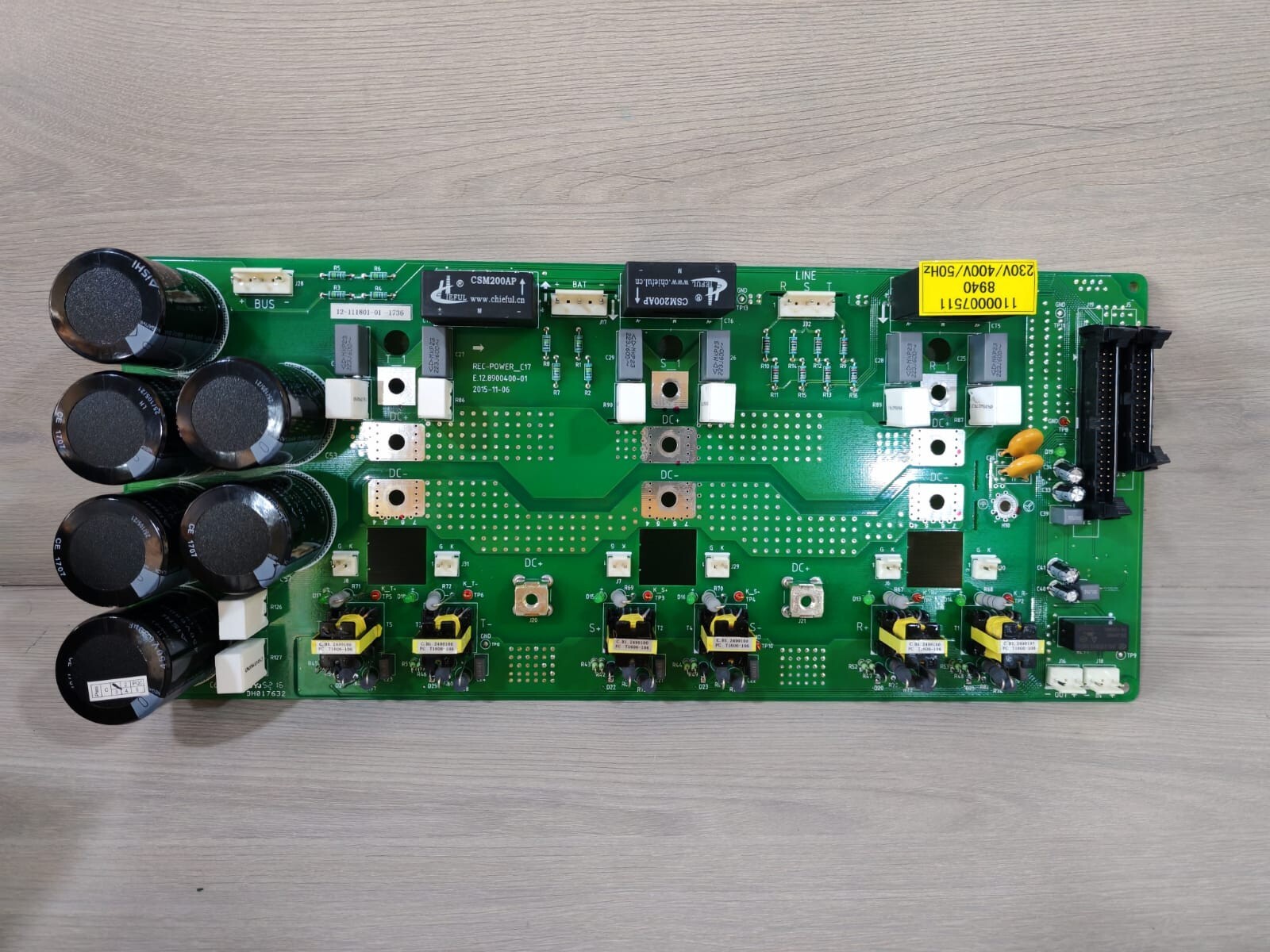 REC-POWER_C17 / E.12.890040-01 Power Supply Printed Circuit Board