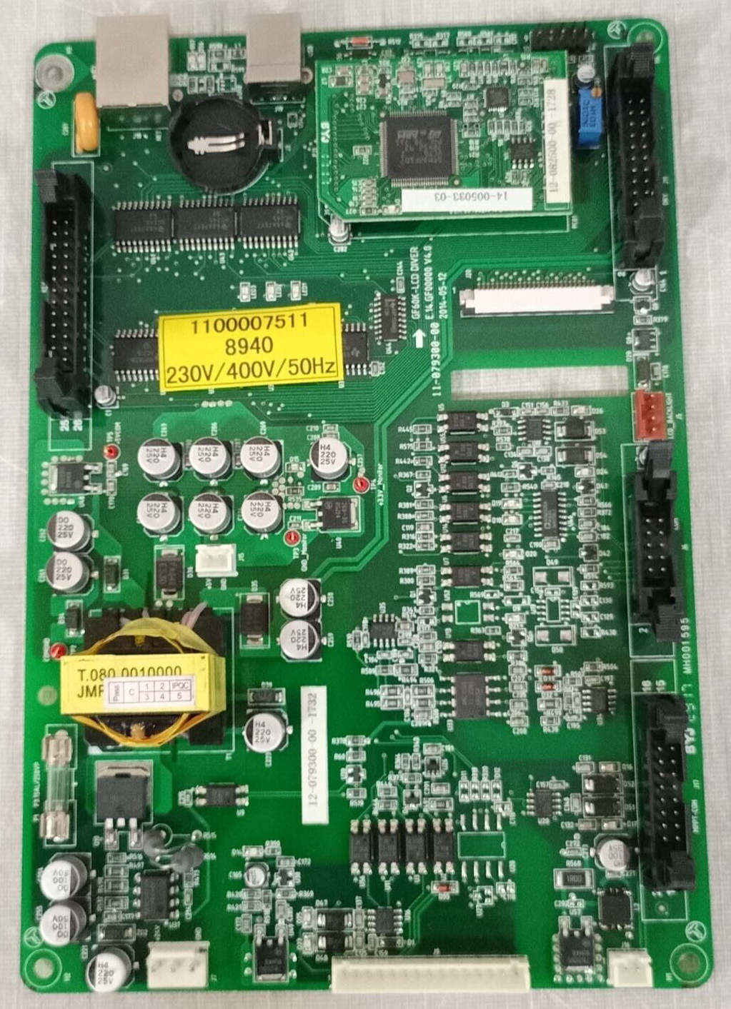 PCB 12-077800-01-1732 V4.0 GF60K-LCD Diver E.14.GF00000 Printed Circuit Board / 12-077800-01-1732 V4.0 5