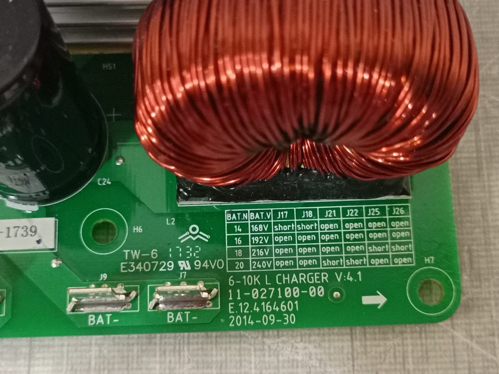Unbranded TW-6 E340729 TW-6 E340729 / 12-027100-01-1739 Printed Circuit Board 4