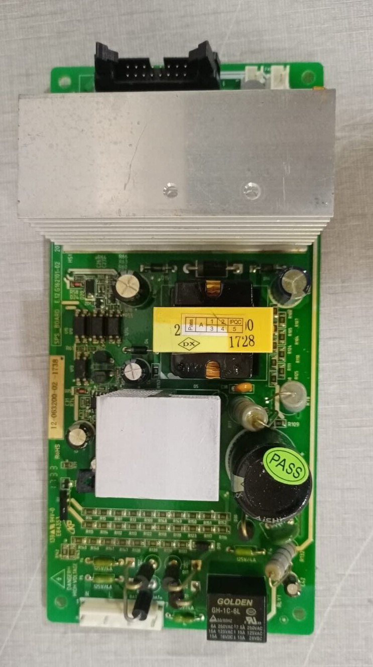 SPS Board E.12G162101-02 / 12-063200-02-1738 Printed Circuit Board