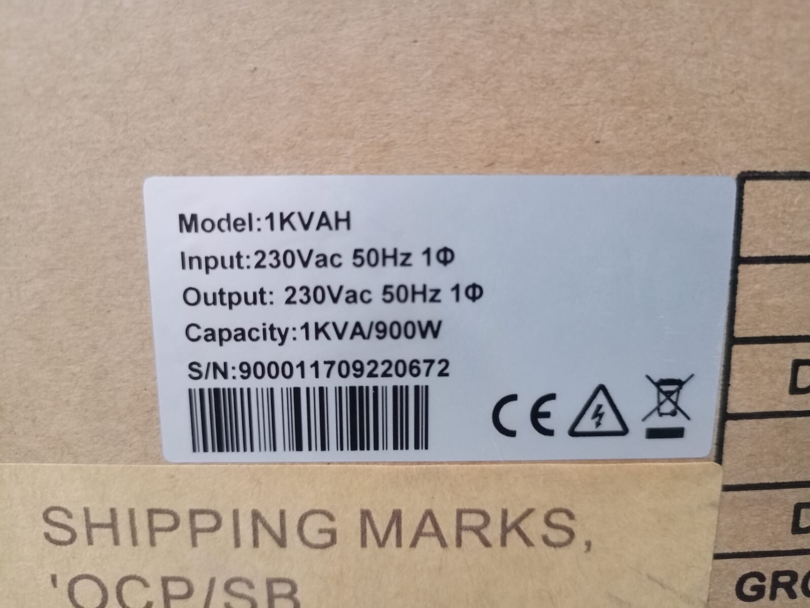 Orange Electric 1KVAH / 1KVA Orange Electric 1KVAH / 1KVA Long BackUp Model 36V RT SeriesTrue Online UPS 8
