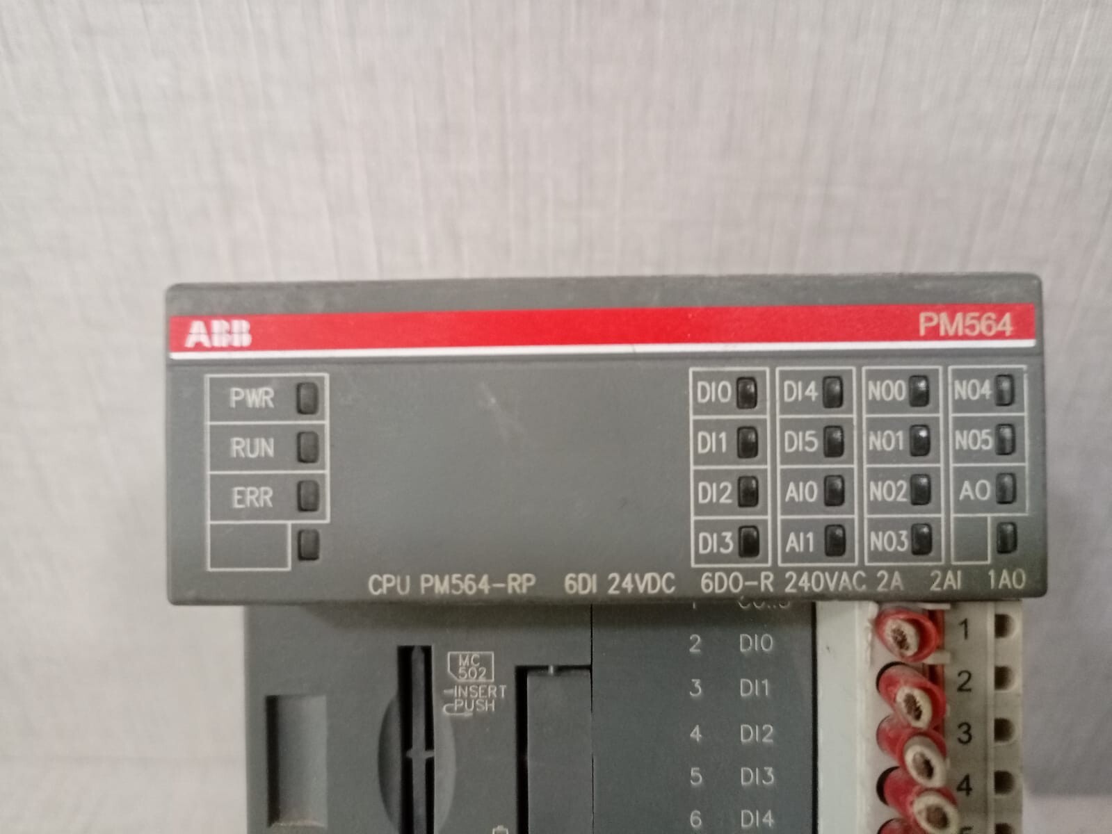 ABB 1SAP121000R0001 ABB PM564-RP A9 CENTRAL PROCESSING UNIT 128kB ETHERNET 1SAP121000R0001 4