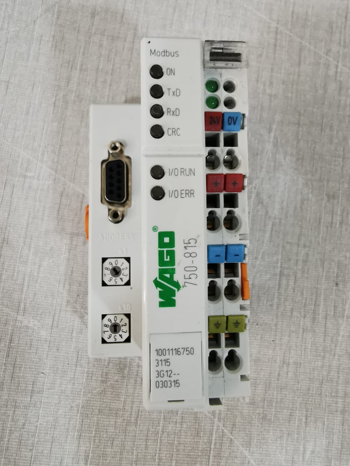WAGO 750-815 module 24 V DC