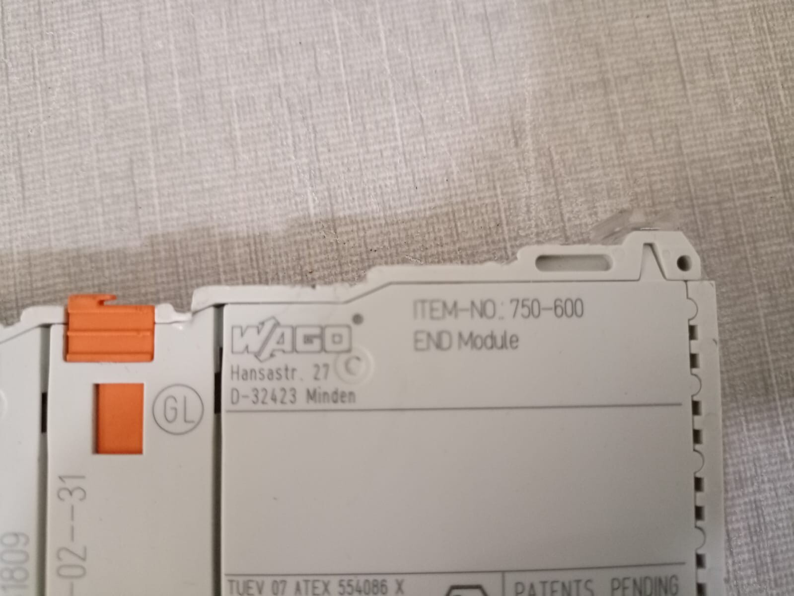 WAGO 750-600 PCS WAGO 750-600 Channel Digital End Module WAGO 750600 2