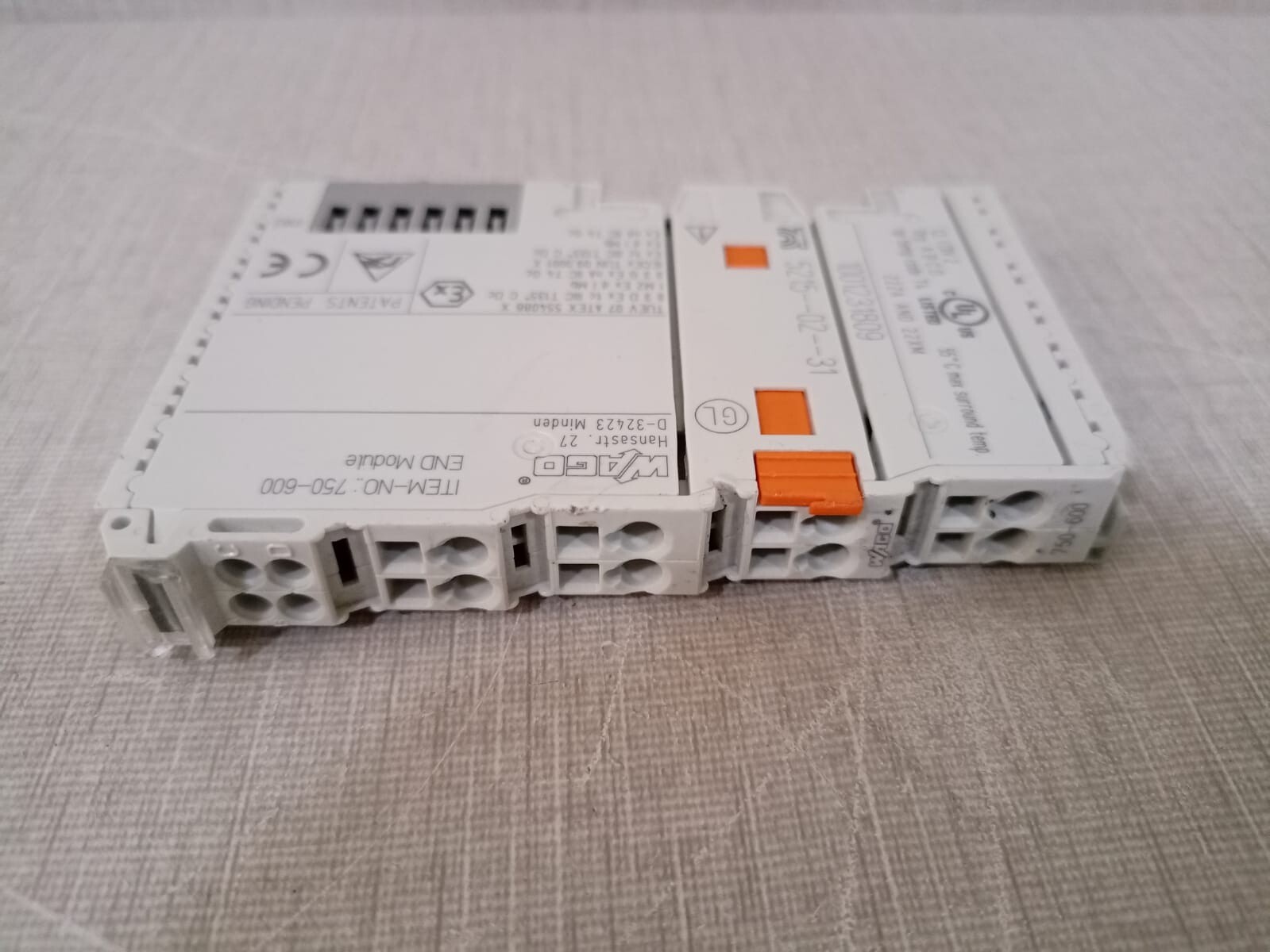 WAGO 750-600 PCS WAGO 750-600 Channel Digital End Module WAGO 750600 3