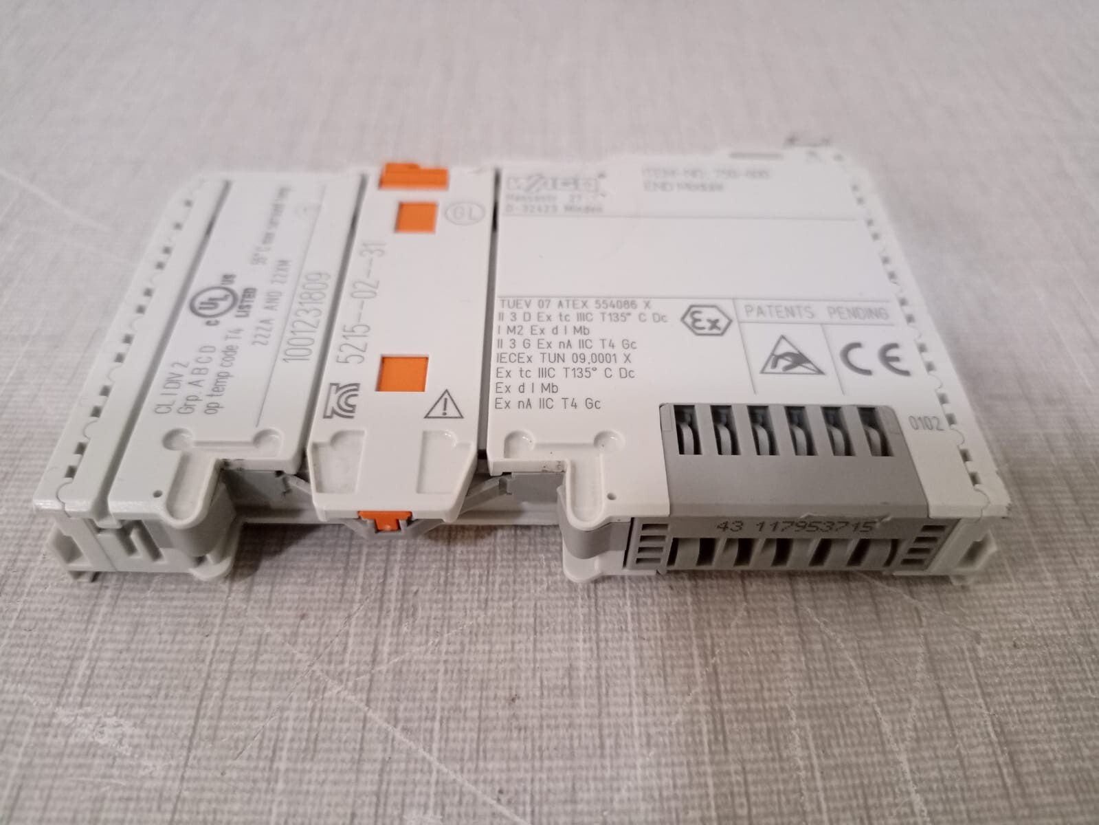 WAGO 750-600 PCS WAGO 750-600 Channel Digital End Module WAGO 750600 4