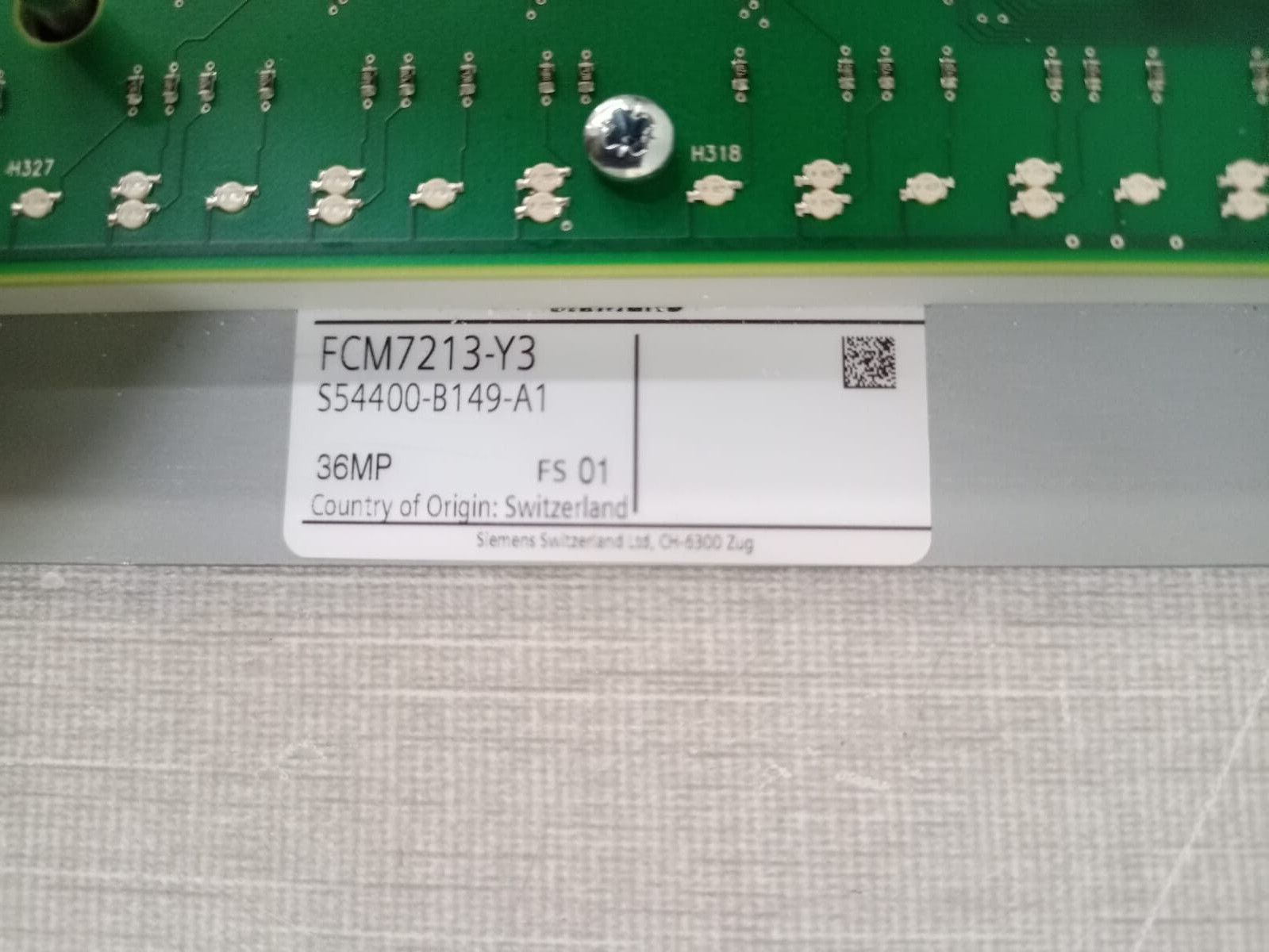Siemens FCM7213-Y3 / S54400-B149-A1 Siemens FCM7213-Y3 / S54400-B149-A1 2