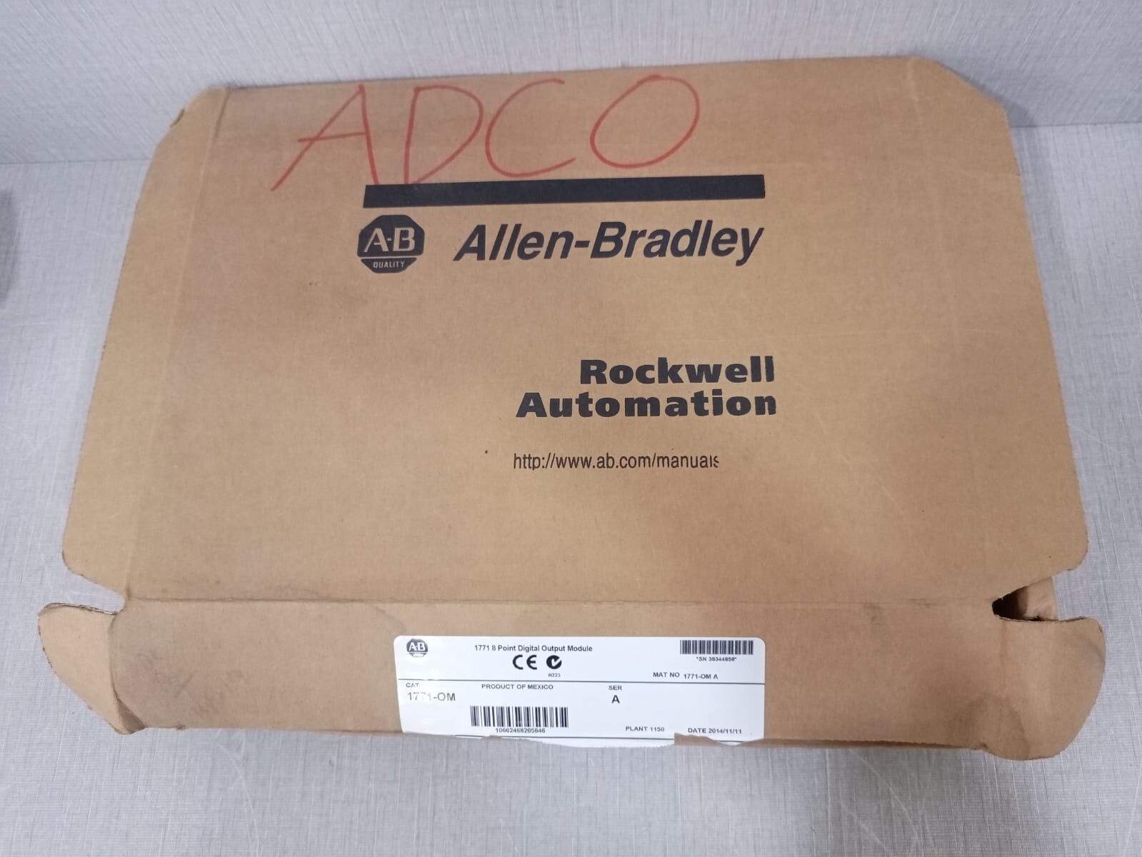 Allen-Bradley 1771-OM 1771-OM | Allen Bradley | Digital Output Module, 8 Point, Ser A 8