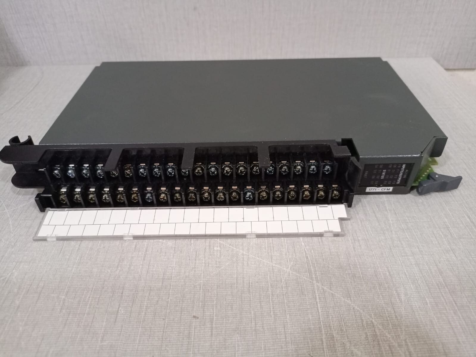 Rockwell Automation 1771-CFM Allen Bradley 1771-CFM A Configurable Flowmeter Module | Ser A | F/W Rev A 6