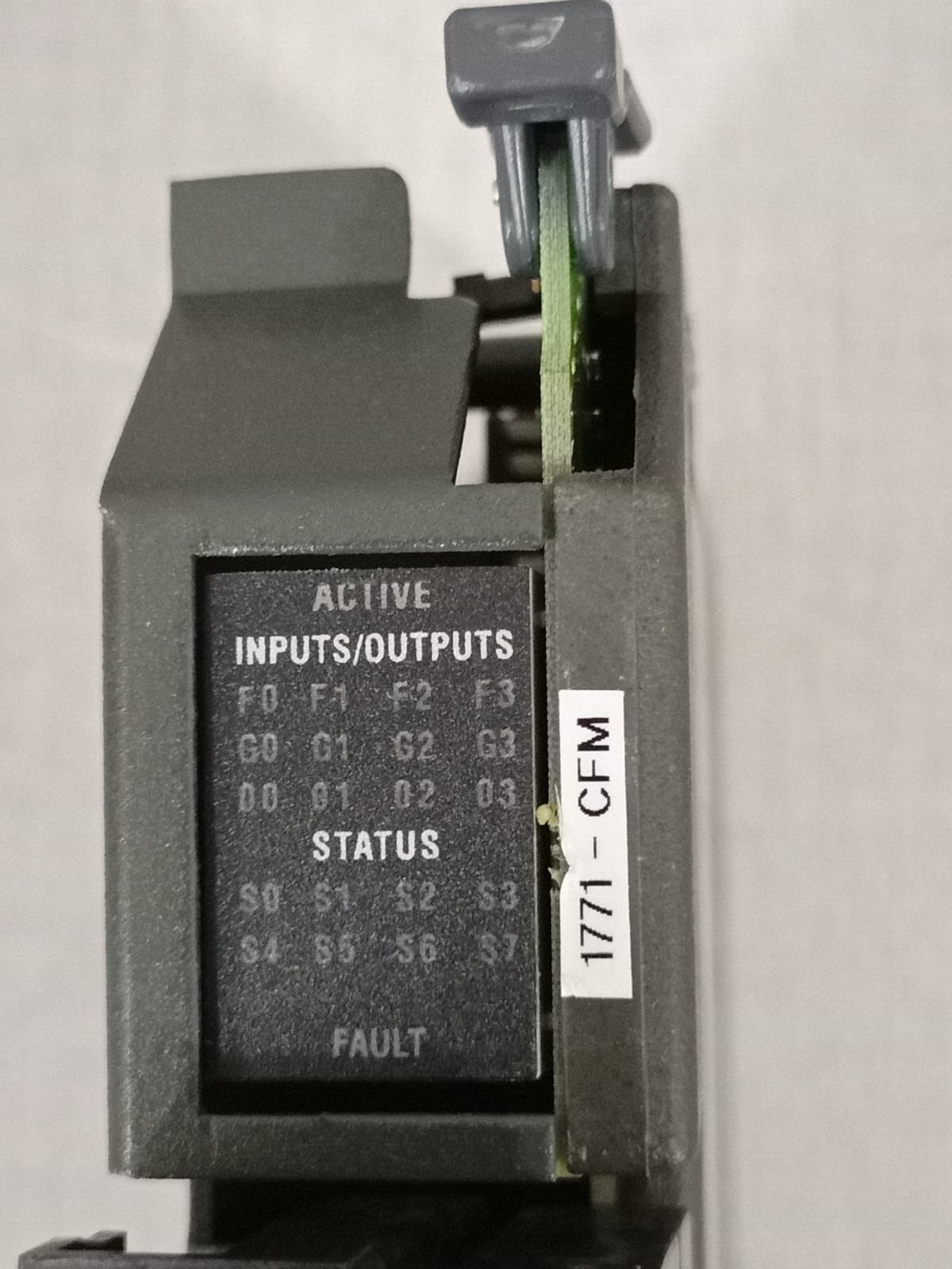 Rockwell Automation 1771-CFM Allen Bradley 1771-CFM A Configurable Flowmeter Module | Ser A | F/W Rev A 9